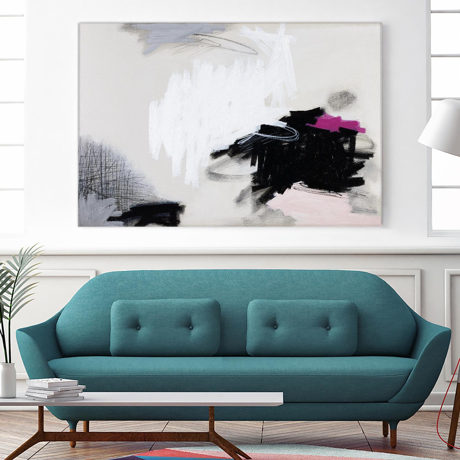 EMOTION by Marvin on GIANT ART - black abstract