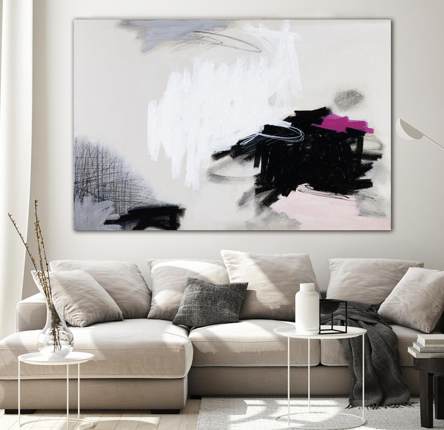 EMOTION by Marvin on GIANT ART - black abstract