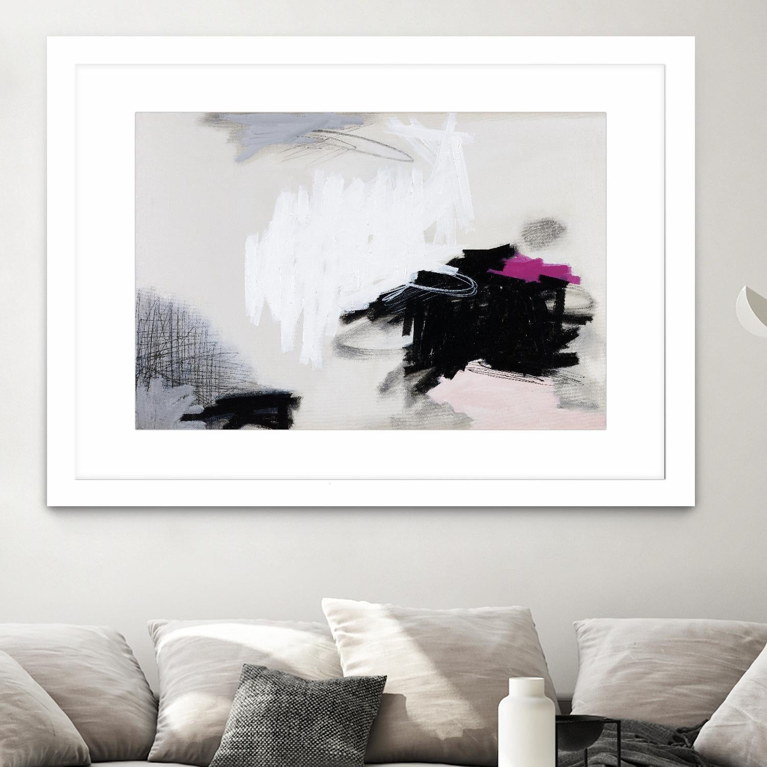 EMOTION by Marvin on GIANT ART - black abstract