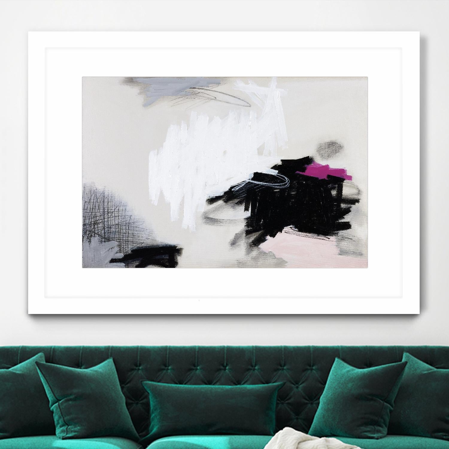 EMOTION by Marvin on GIANT ART - black abstract