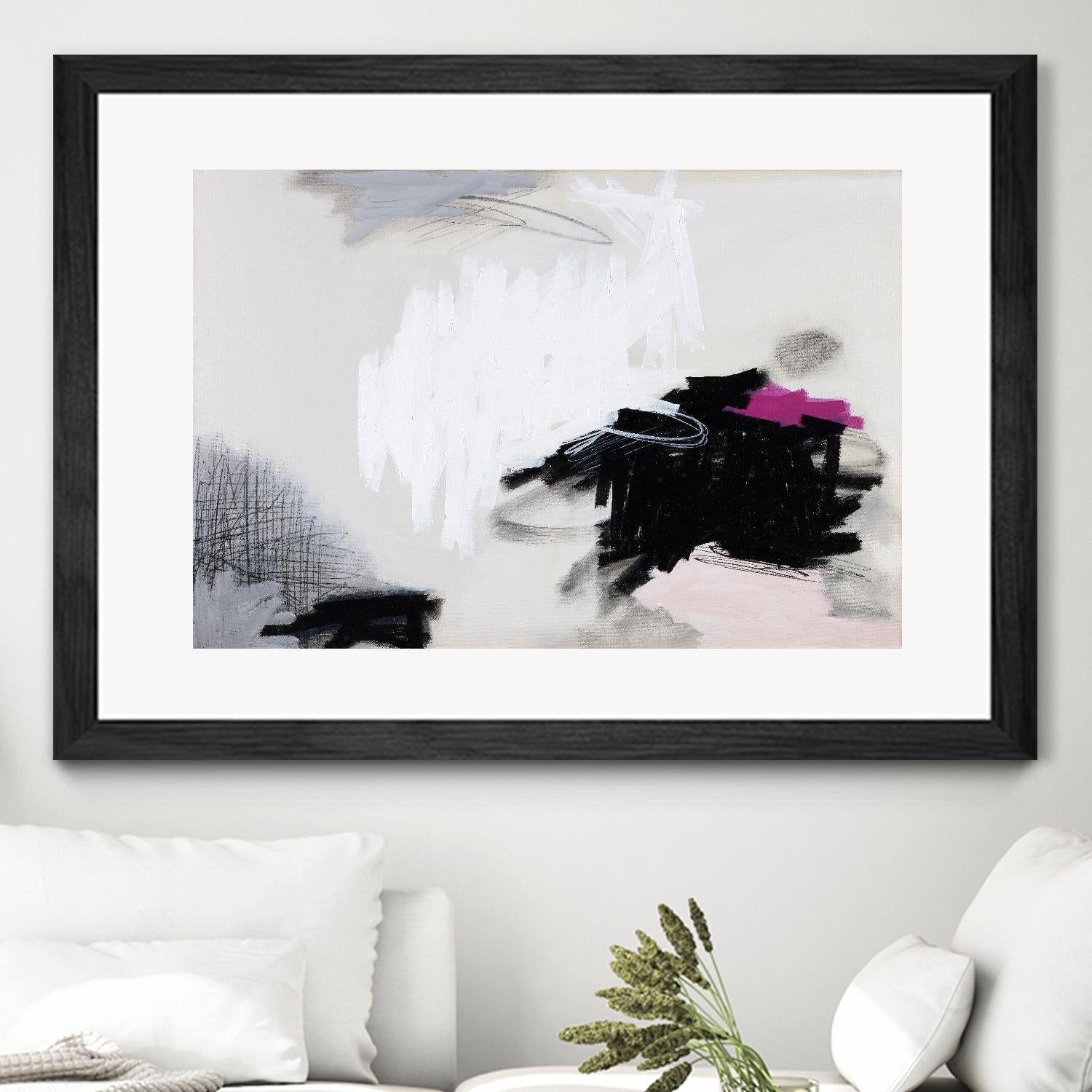 EMOTION by Marvin on GIANT ART - black abstract