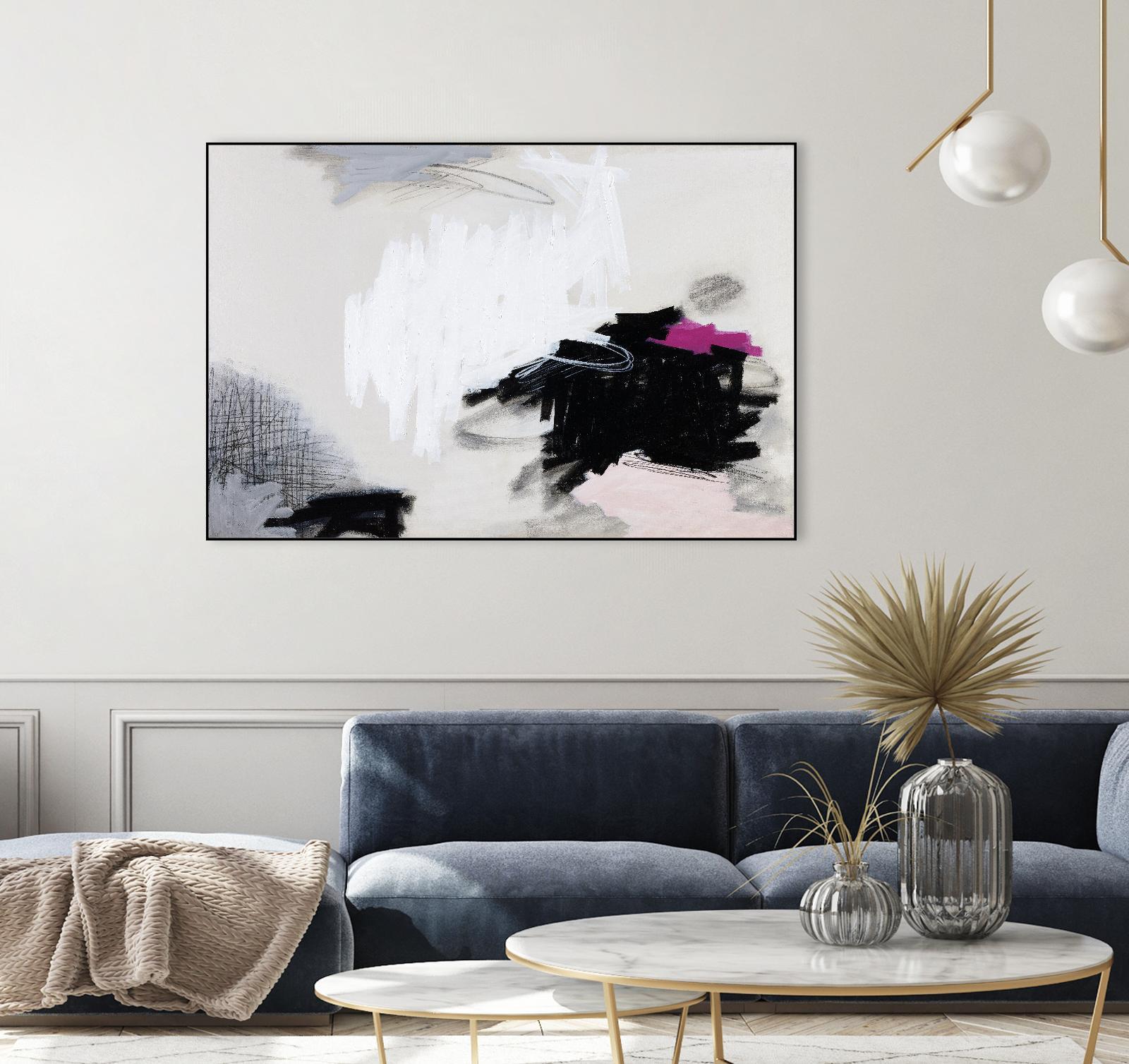 EMOTION by Marvin on GIANT ART - black abstract