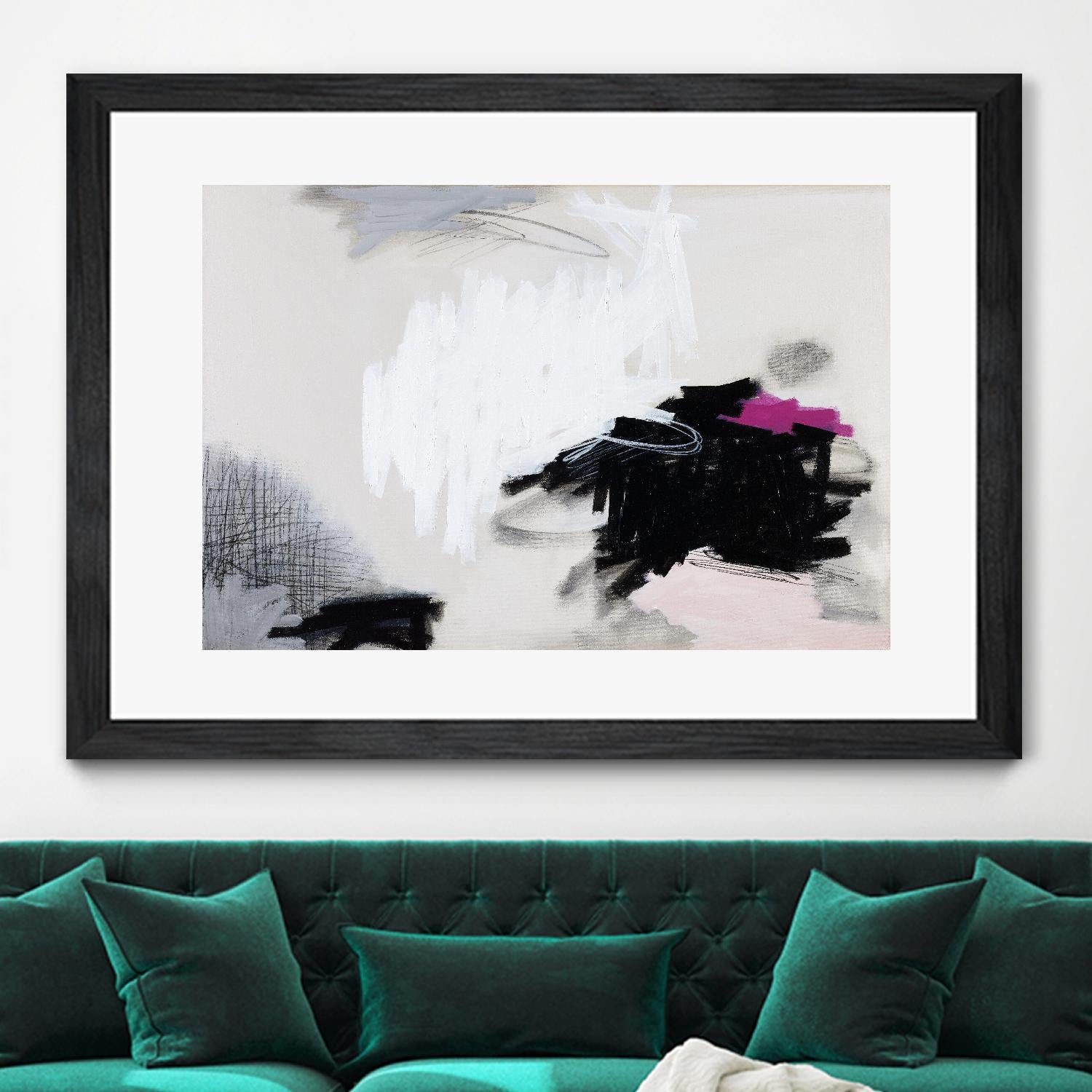 EMOTION by Marvin on GIANT ART - black abstract