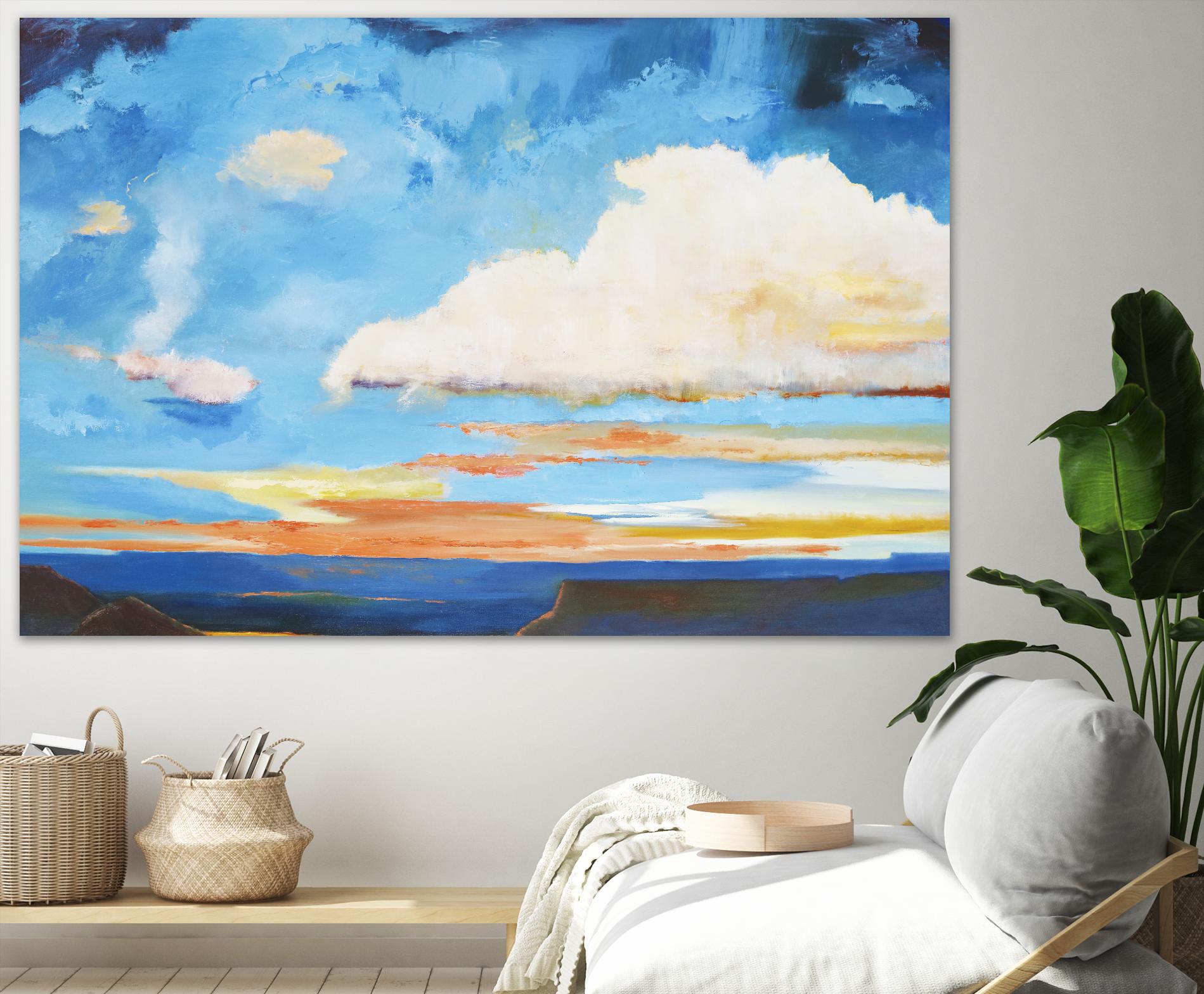 Tranquility by Judith D'Agostino on GIANT ART - white landscape