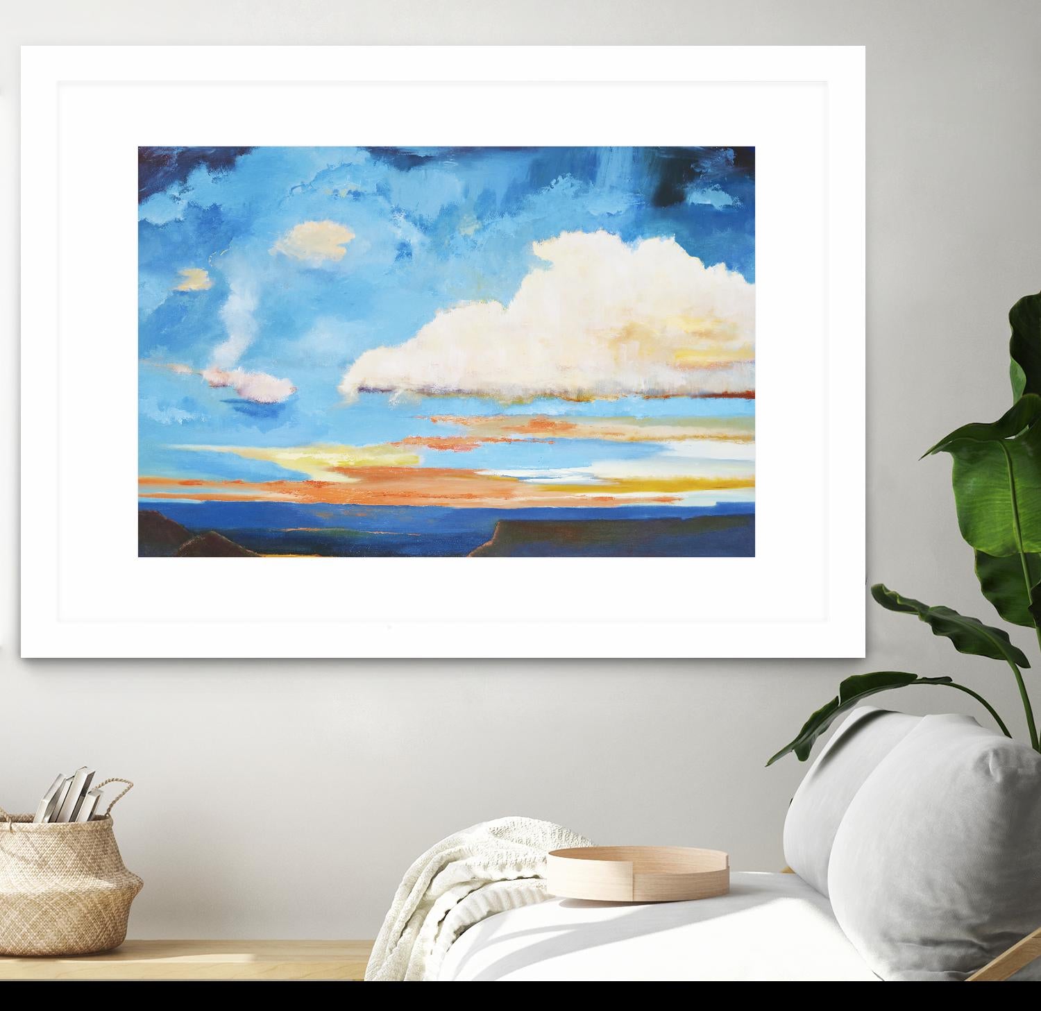 Tranquility by Judith D'Agostino on GIANT ART - white landscape