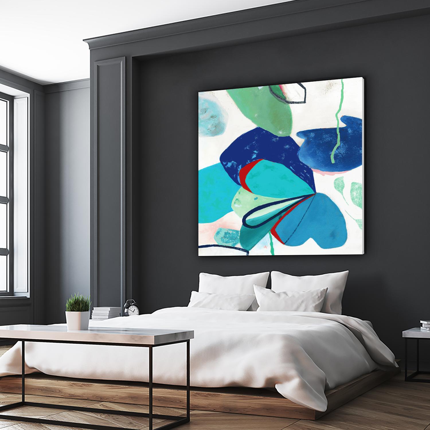 Aquatic Atmosphere II by Diana Rosa on GIANT ART - white abstract