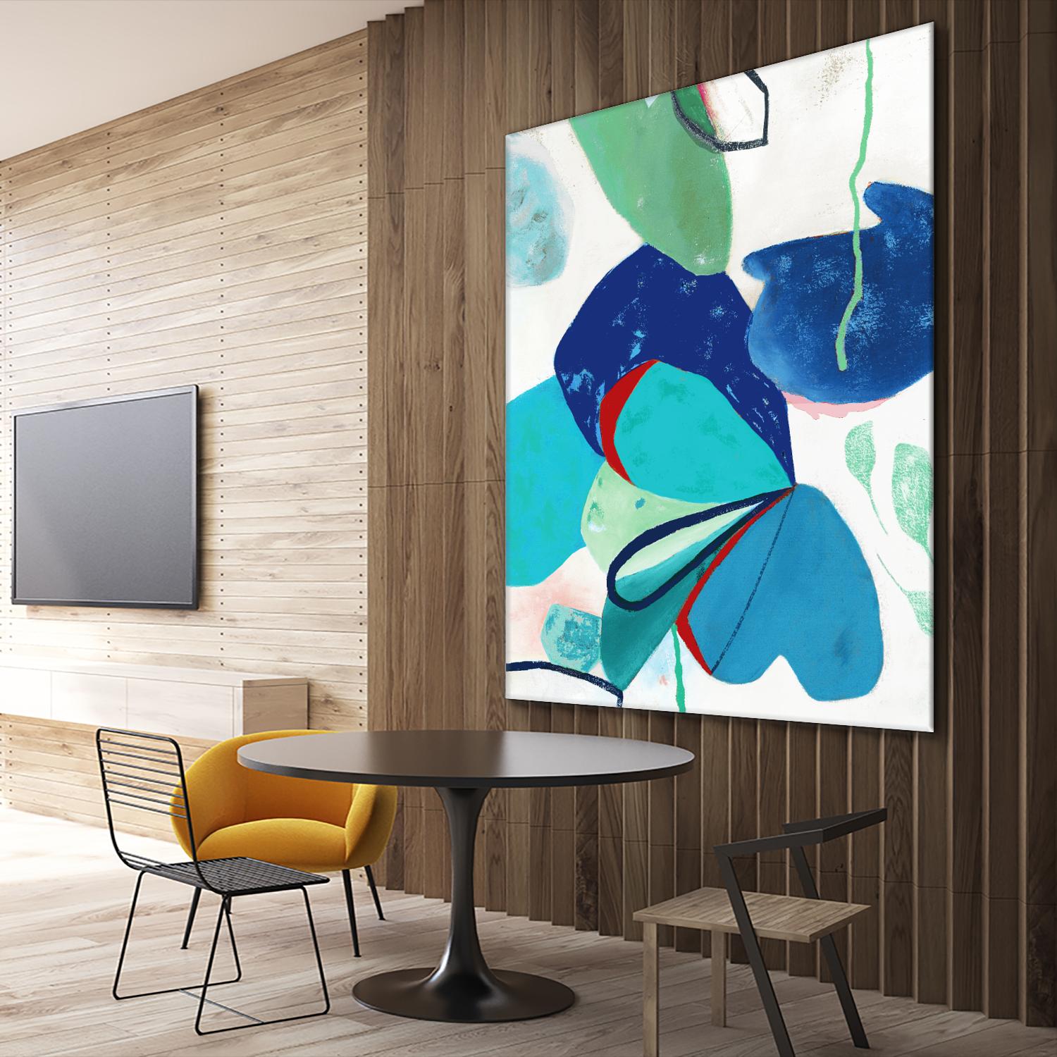 Aquatic Atmosphere II by Diana Rosa on GIANT ART - white abstract