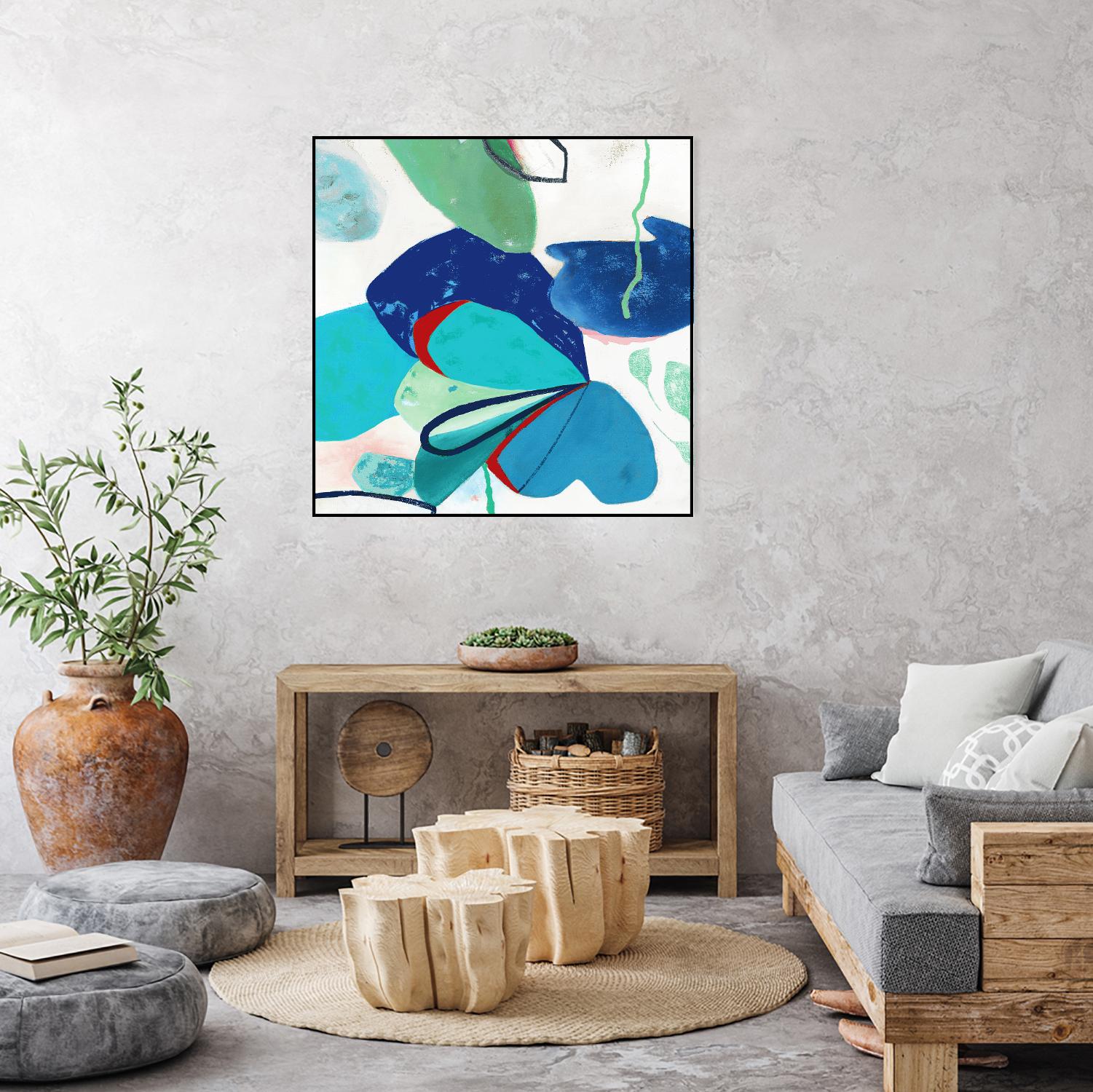 Aquatic Atmosphere II by Diana Rosa on GIANT ART - white abstract