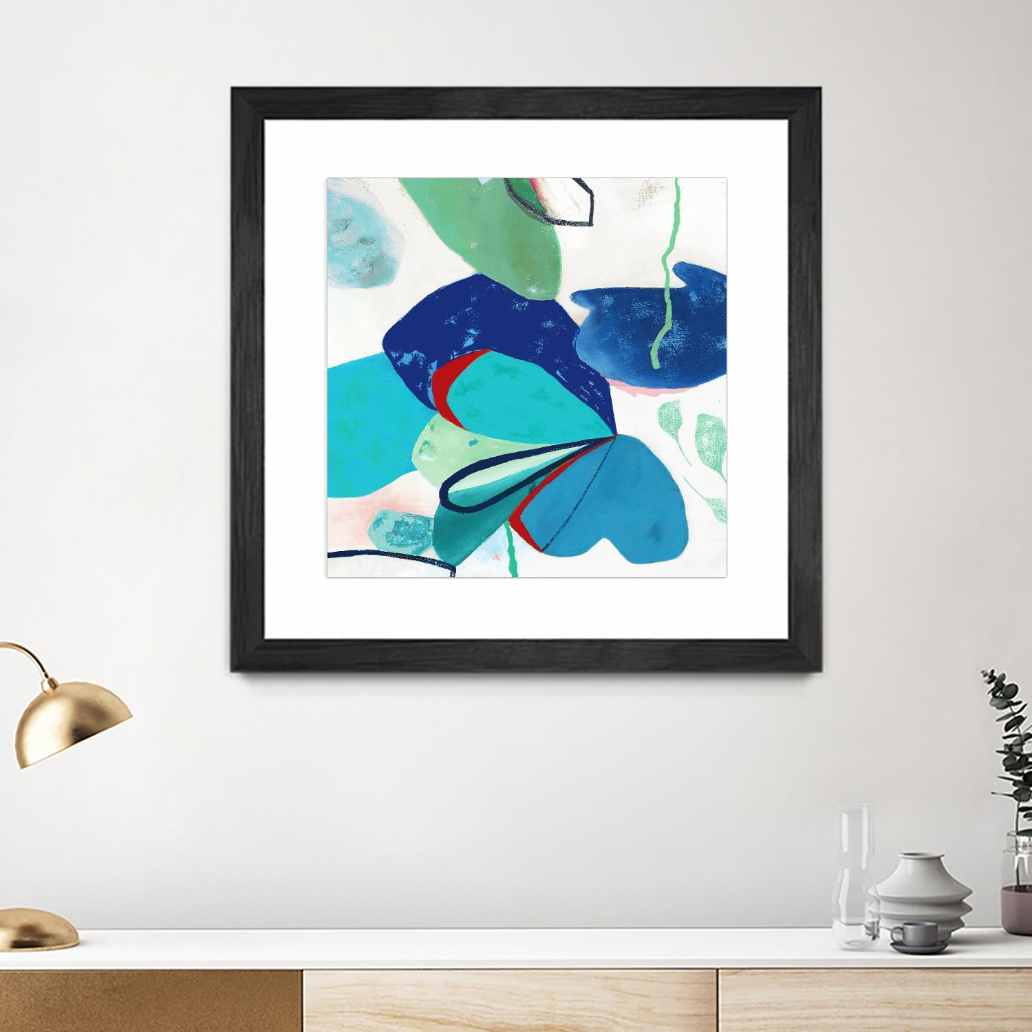 Aquatic Atmosphere II by Diana Rosa on GIANT ART - white abstract