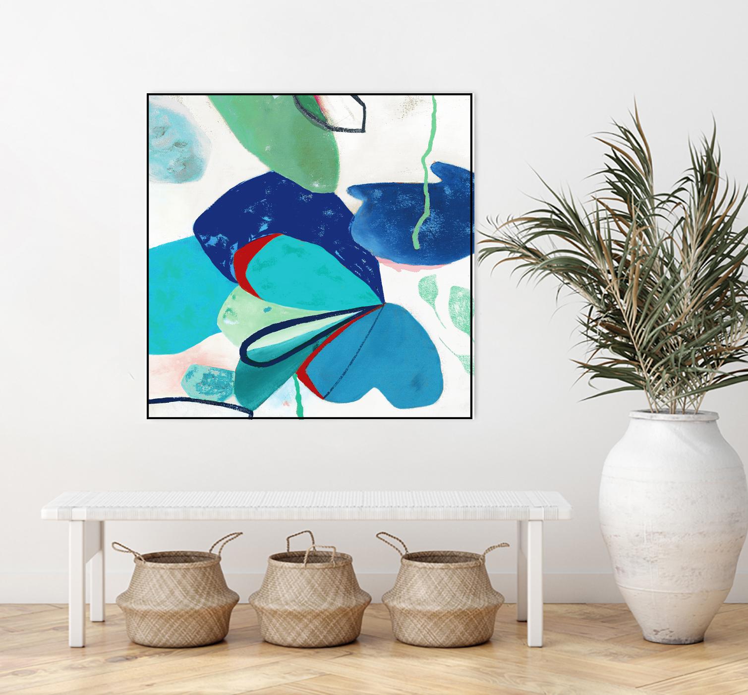 Aquatic Atmosphere II by Diana Rosa on GIANT ART - white abstract