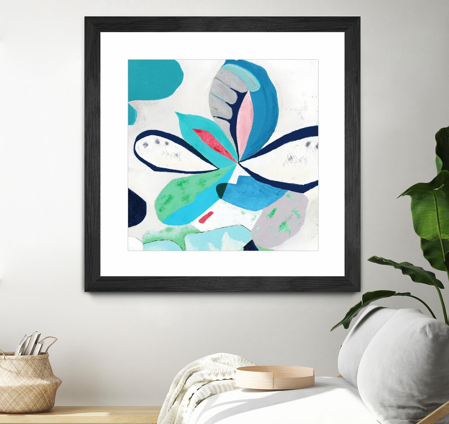 Ever Green by Diana Rosa on GIANT ART - white abstract