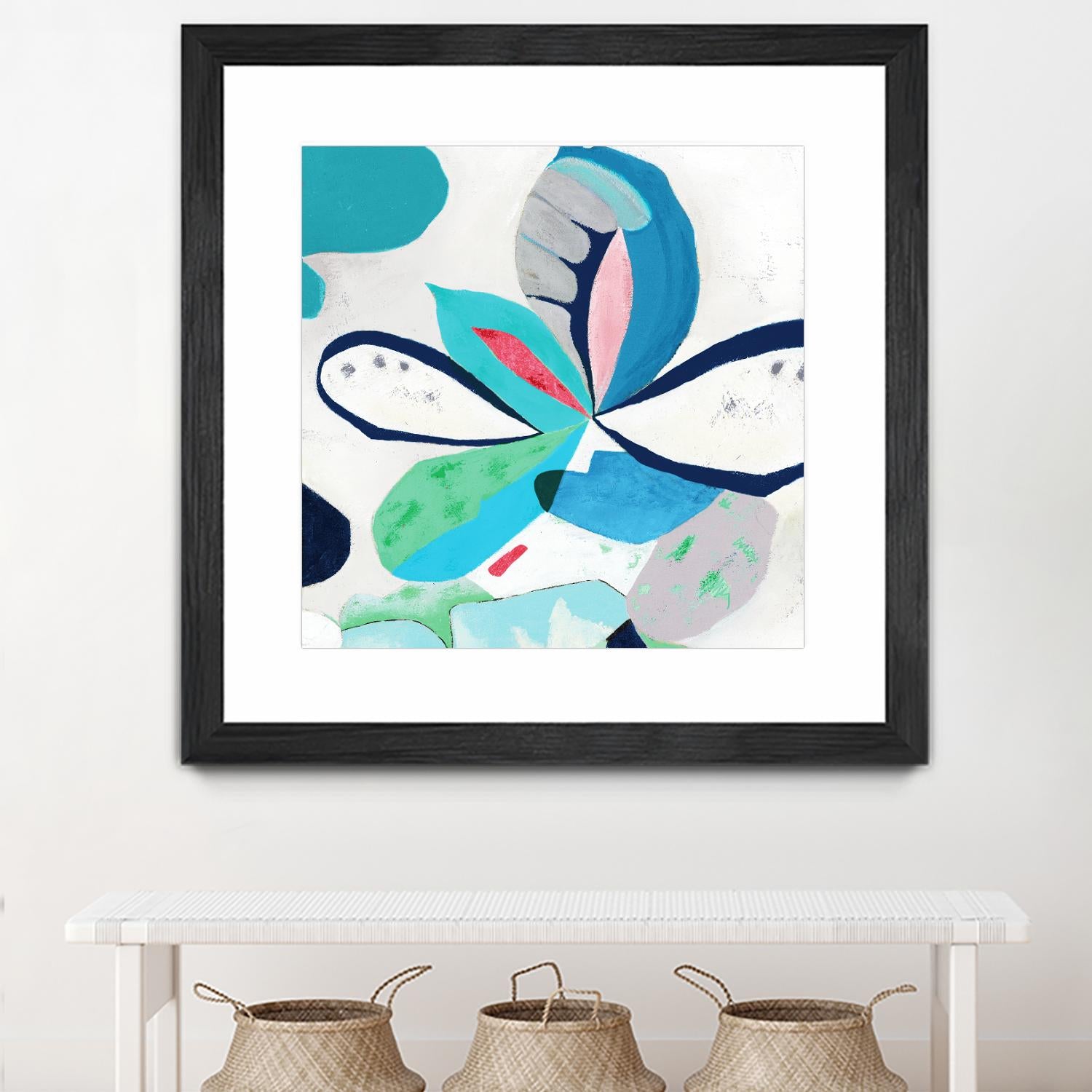 Ever Green by Diana Rosa on GIANT ART - white abstract