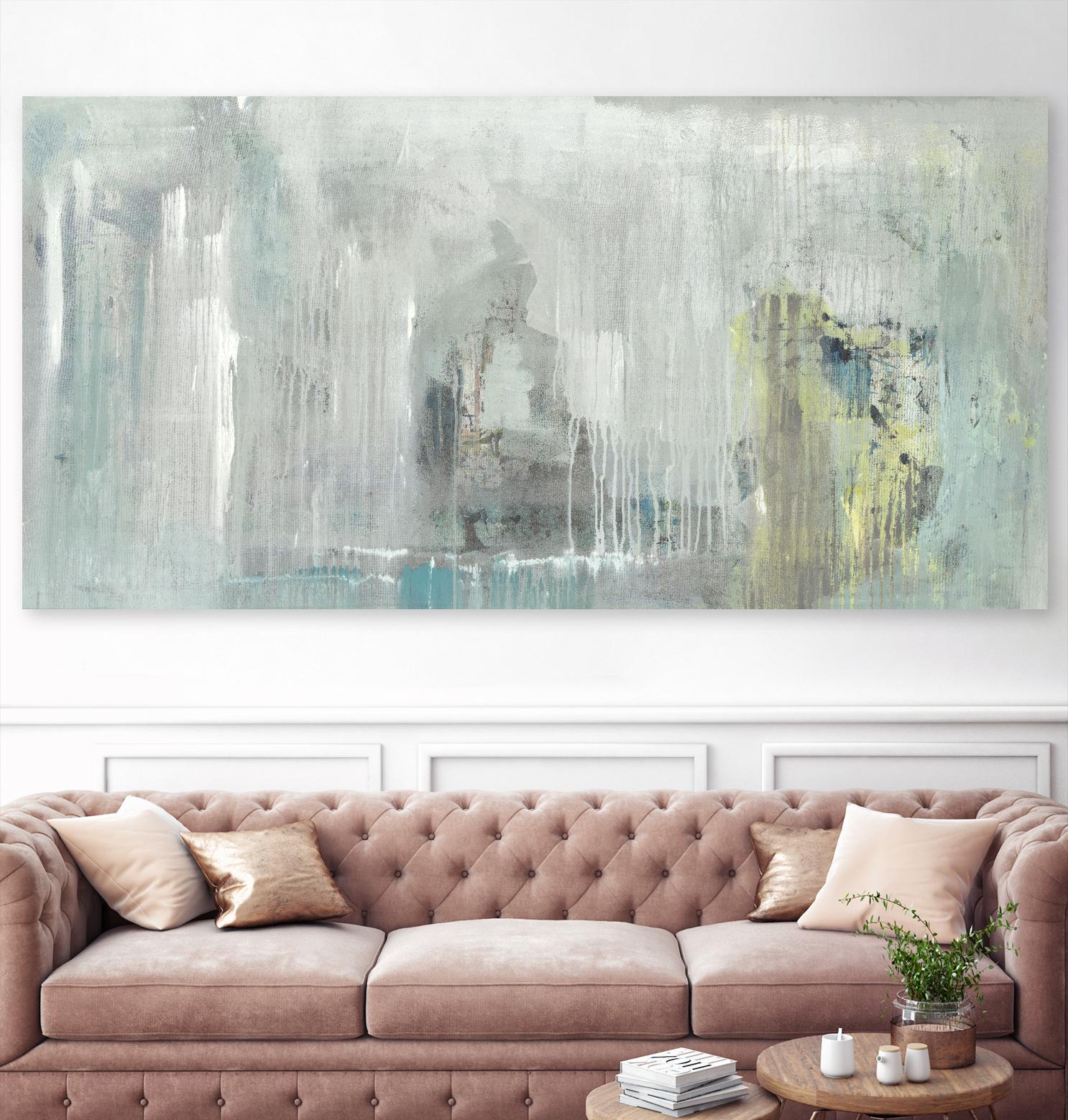 A Storm In Sea by Grace Rowman on GIANT ART - white abstract