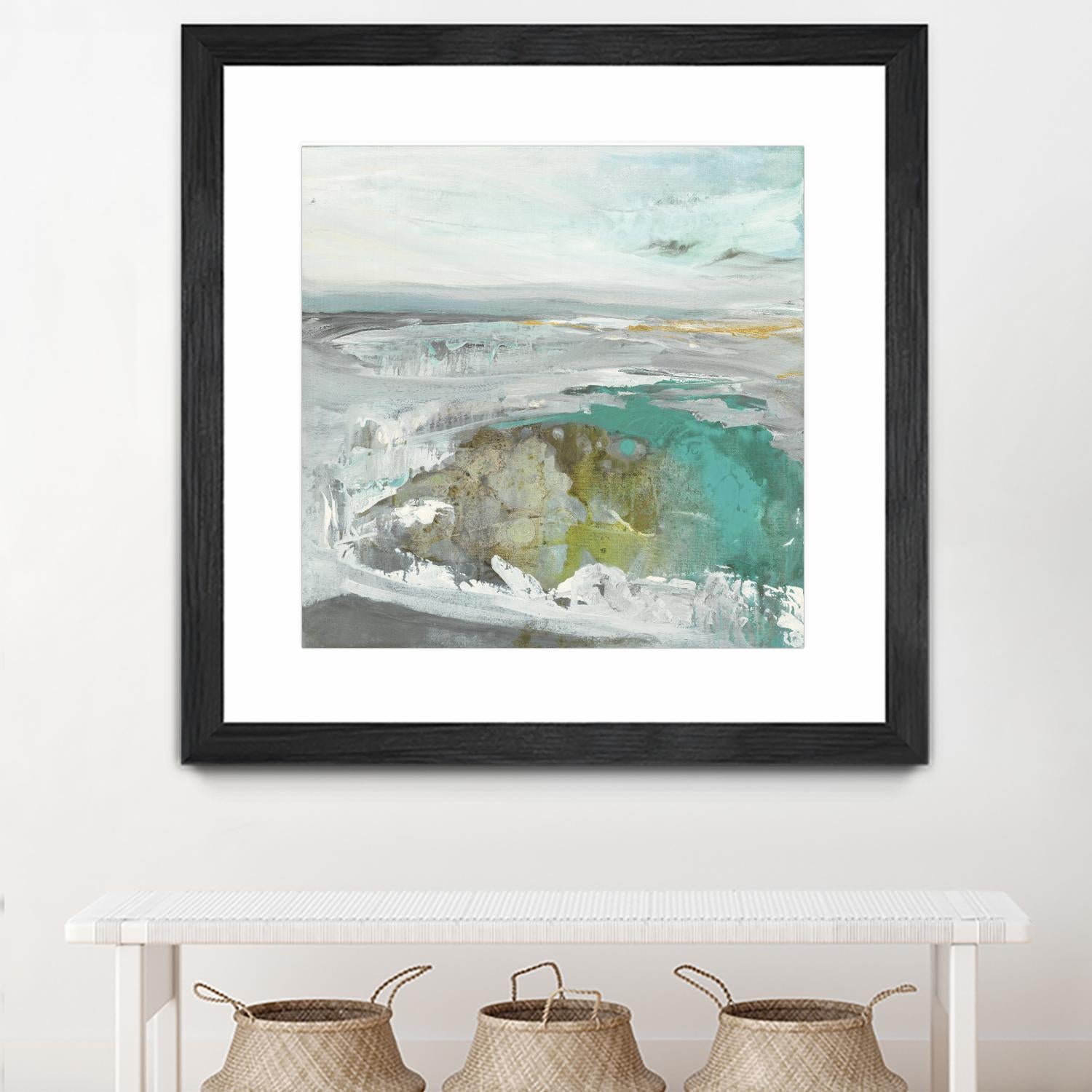 Ocean II by Grace Rowman on GIANT ART - blue abstract