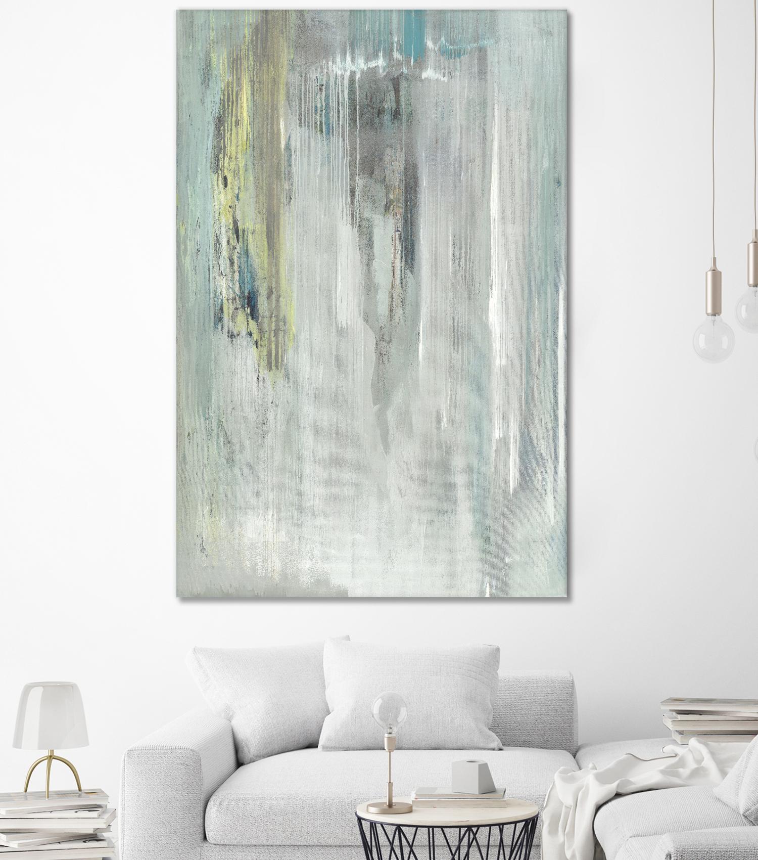 The Rain by Grace Rowan on GIANT ART - white abstract