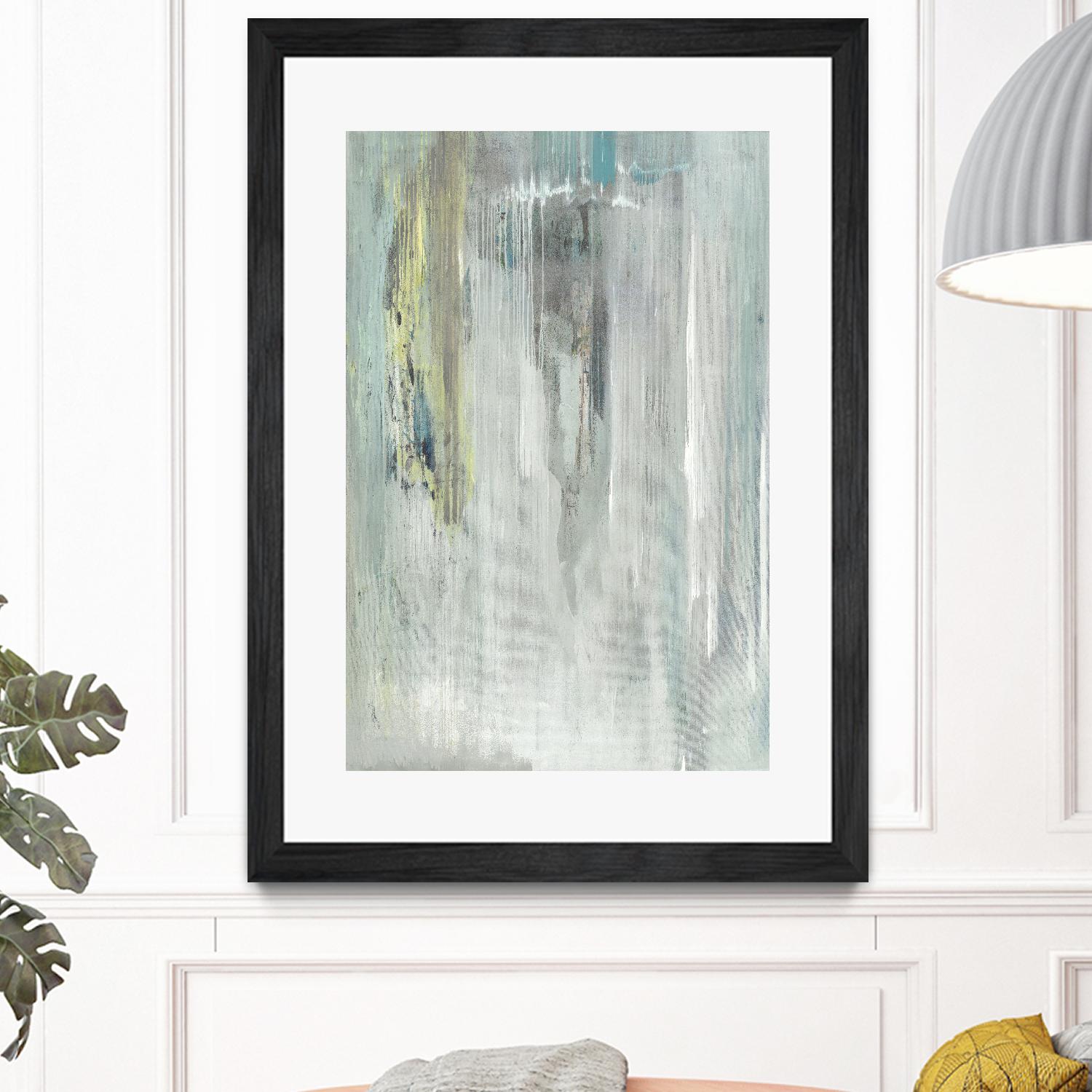 The Rain by Grace Rowan on GIANT ART - white abstract