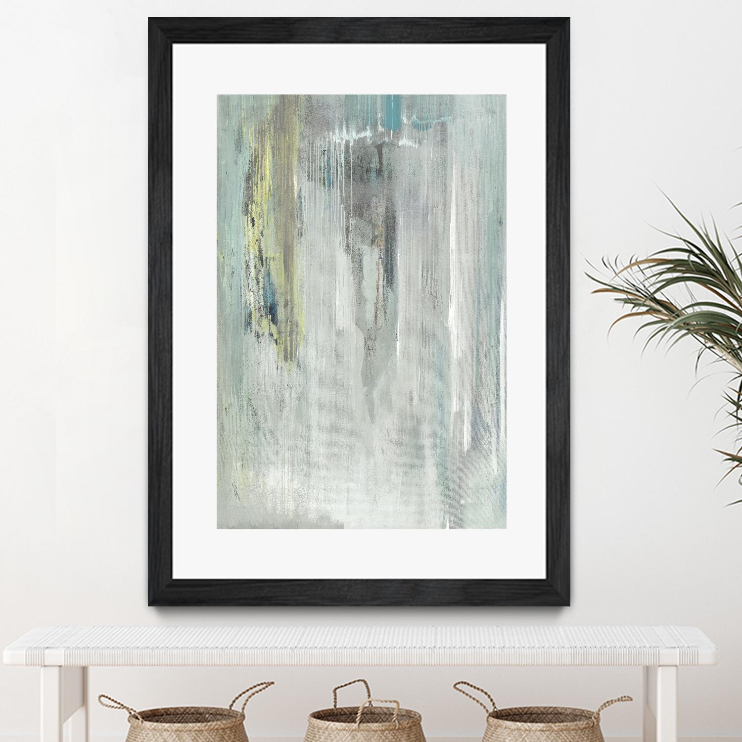 The Rain by Grace Rowan on GIANT ART - white abstract