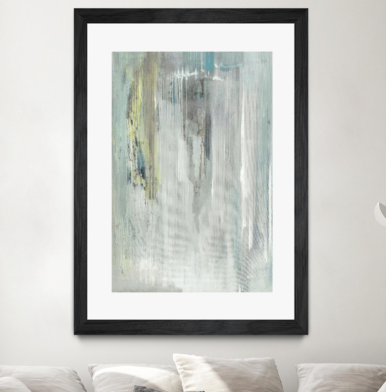 The Rain by Grace Rowan on GIANT ART - white abstract