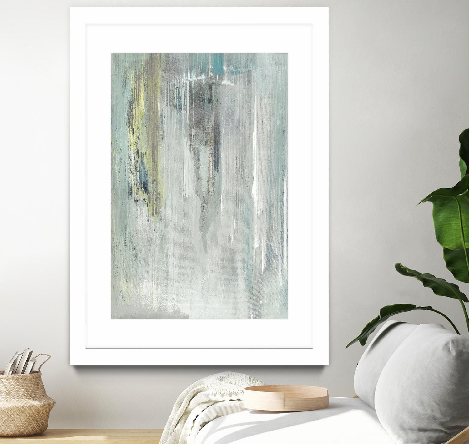 The Rain by Grace Rowan on GIANT ART - white abstract