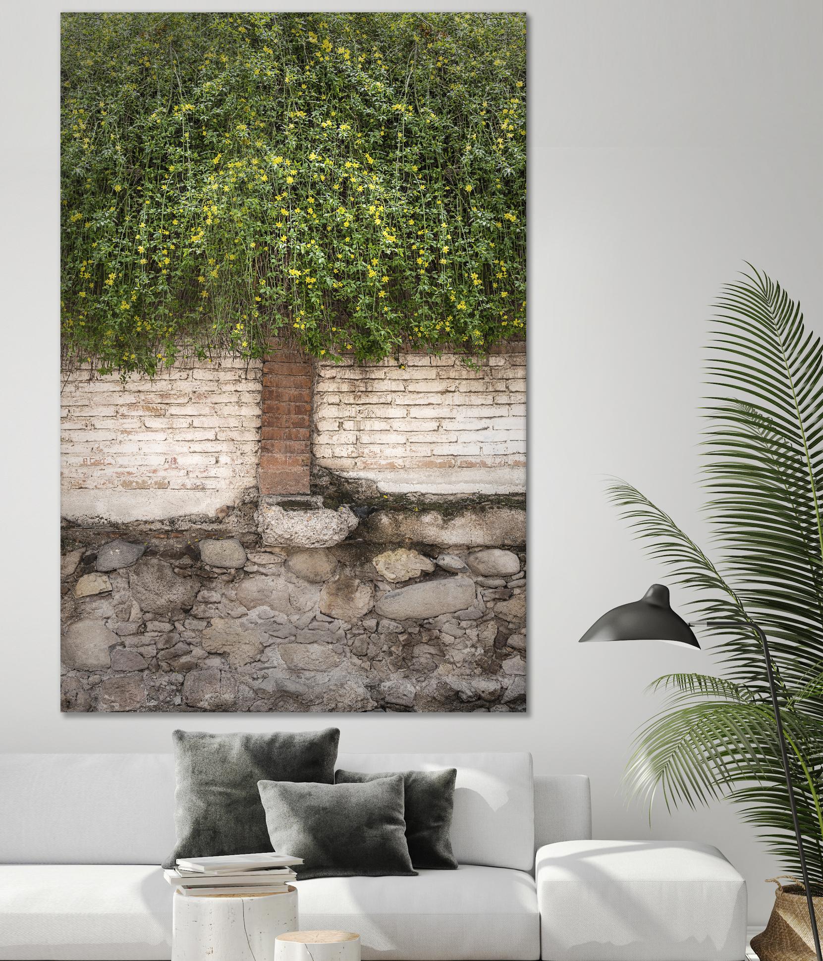 Stairway to Green by John Bingham on GIANT ART - grey city scene