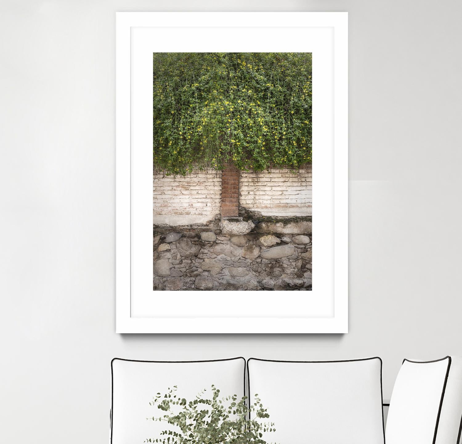 Stairway to Green by John Bingham on GIANT ART - grey city scene