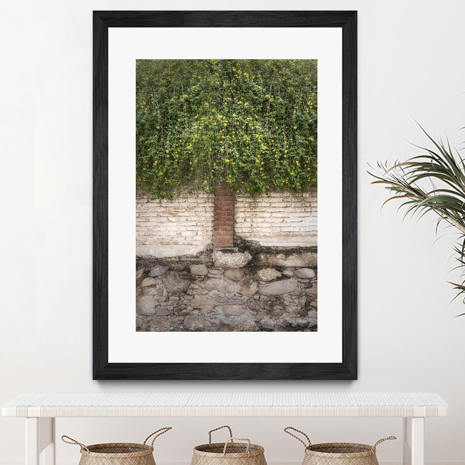 Stairway to Green by John Bingham on GIANT ART - grey city scene