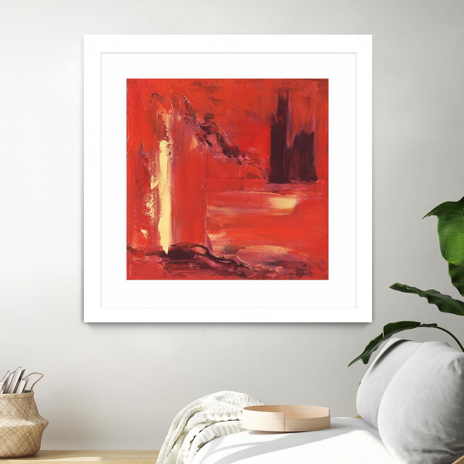 On the Tide by Marianne Broome on GIANT ART - yellow abstract