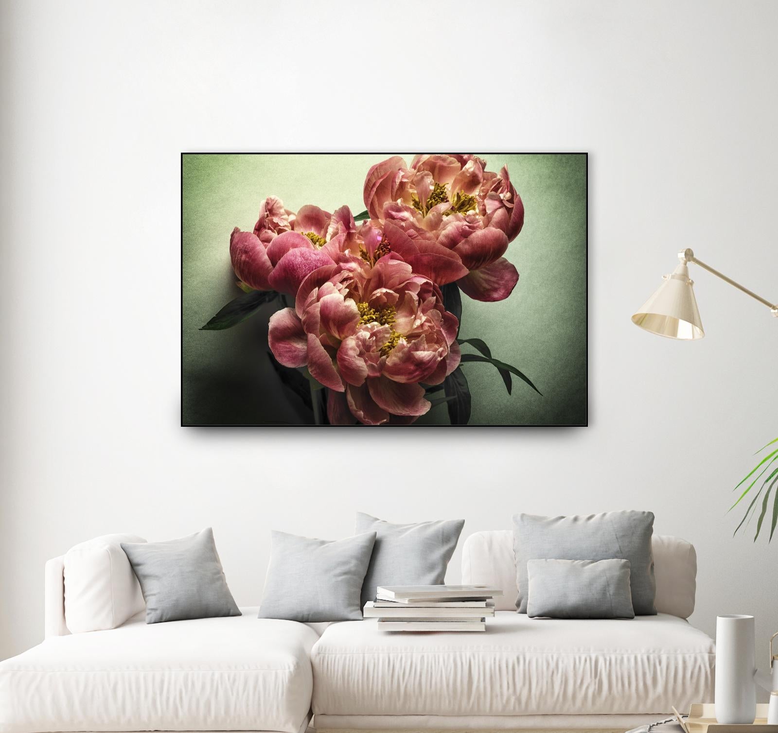 Standing in the Sun II by Jennifer Beavers on GIANT ART - green floral