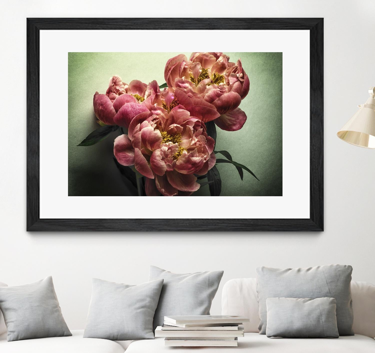 Standing in the Sun II by Jennifer Beavers on GIANT ART - green floral