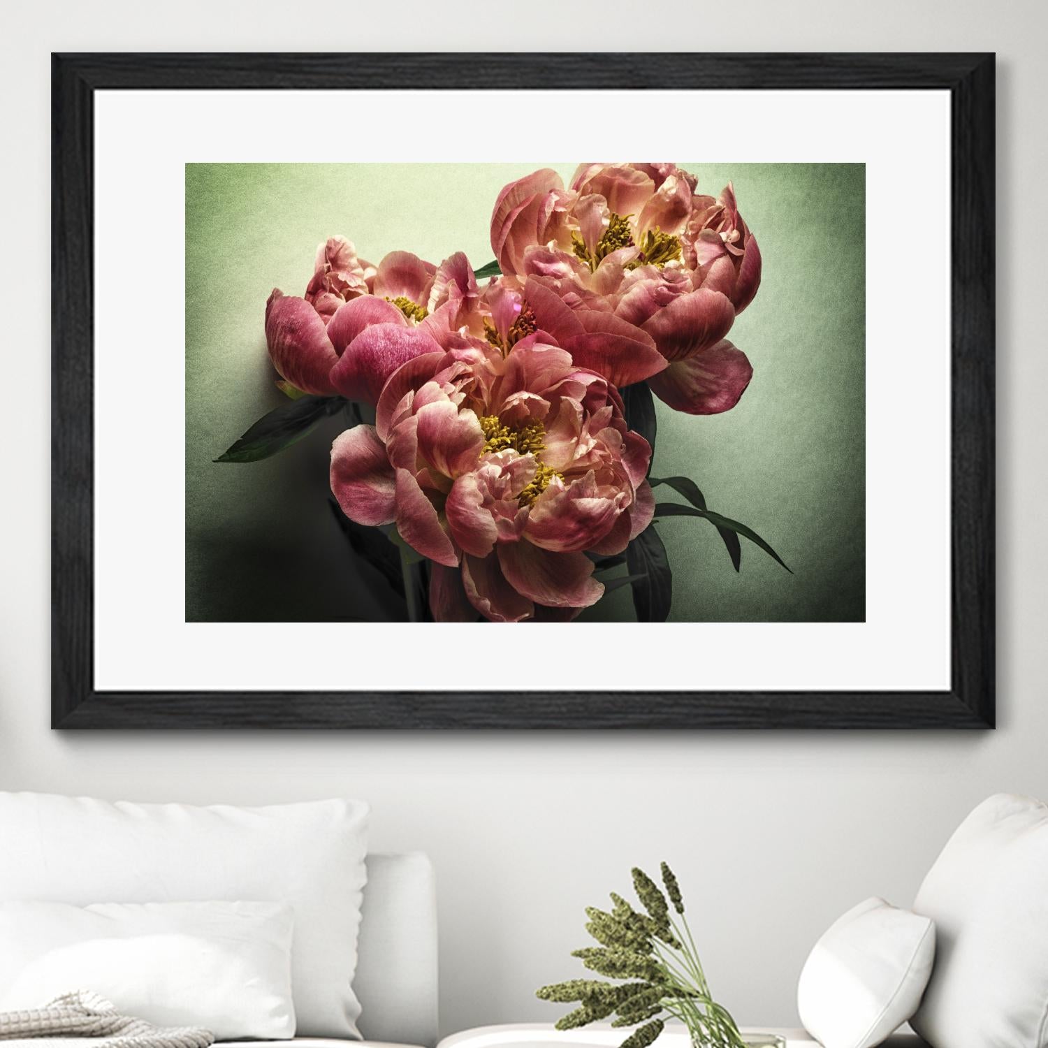 Standing in the Sun II by Jennifer Beavers on GIANT ART - green floral