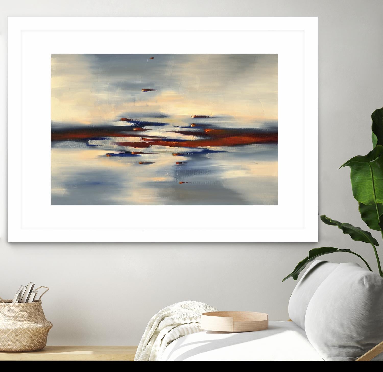 Becoming by Cynthia Ligeros on GIANT ART - red abstract