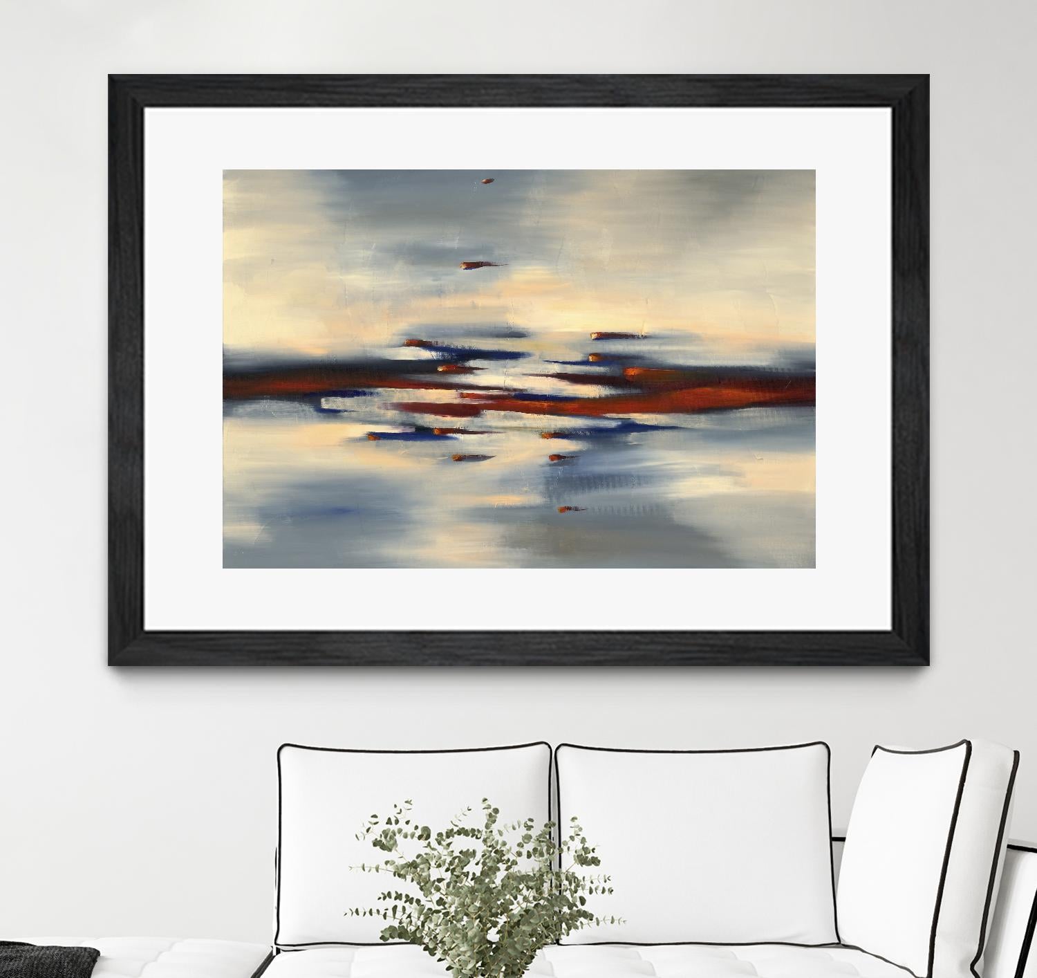 Becoming by Cynthia Ligeros on GIANT ART - red abstract