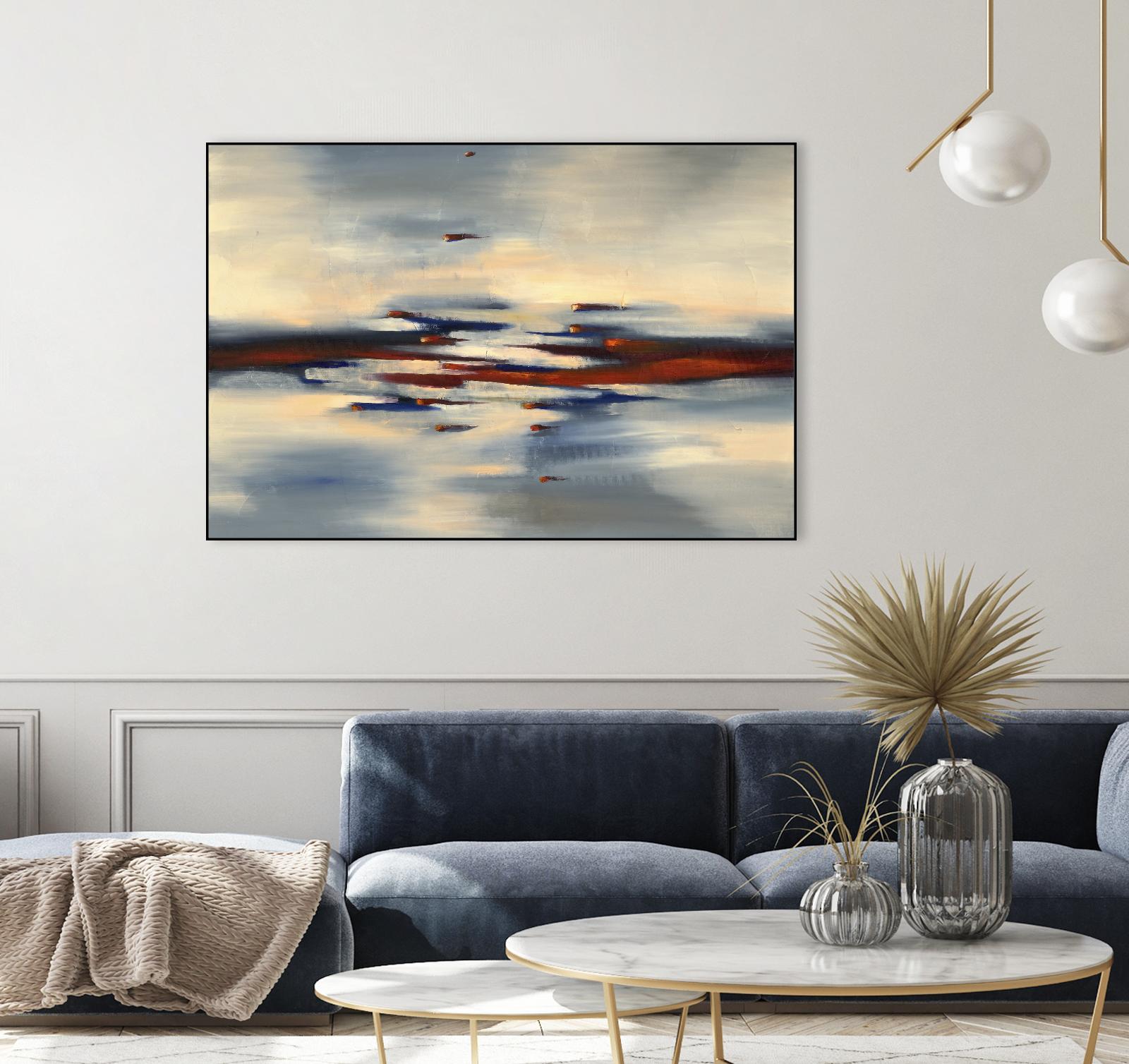 Becoming by Cynthia Ligeros on GIANT ART - red abstract