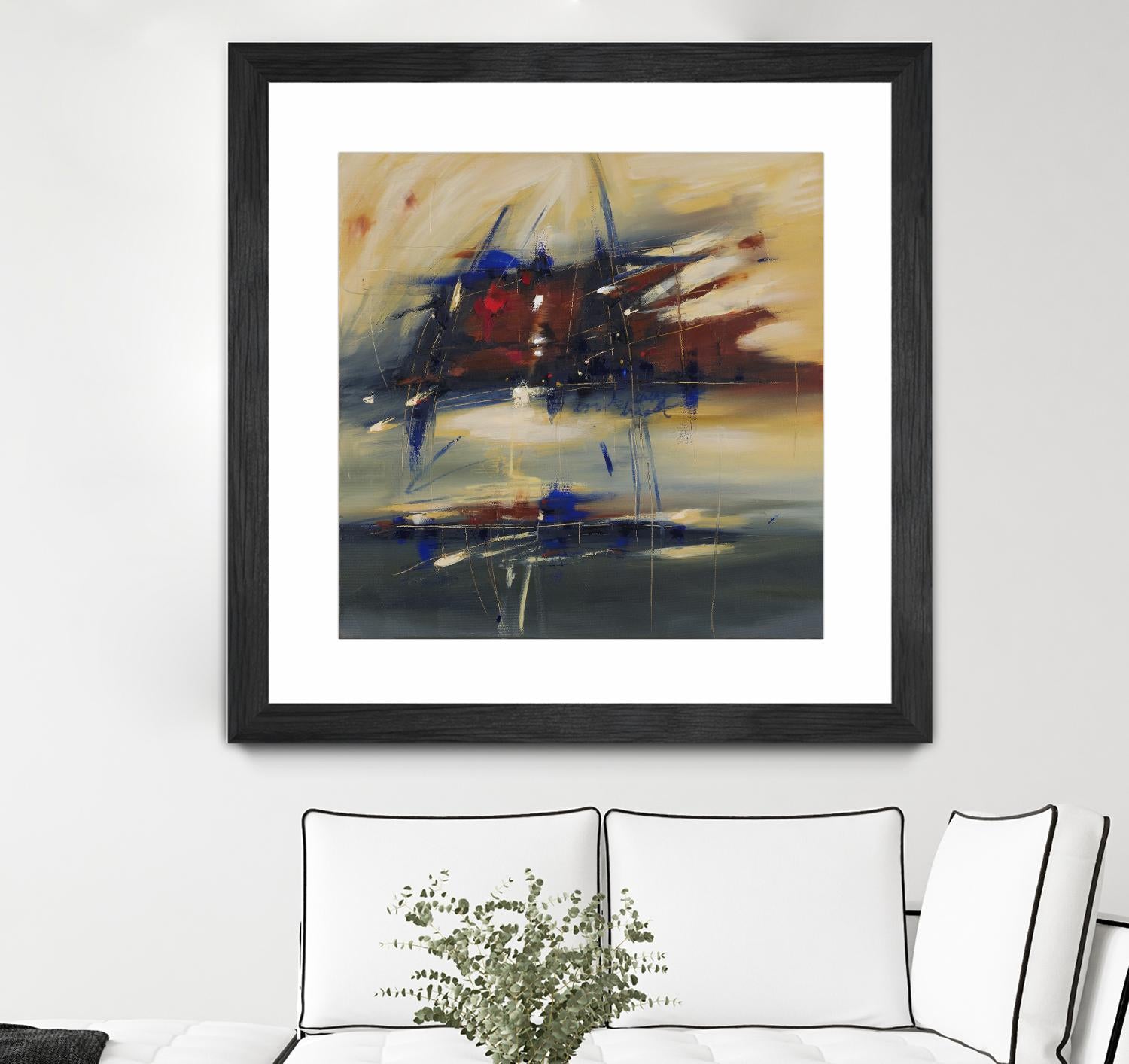 I Carry Your Heart by Cynthia Ligeros on GIANT ART - red abstract