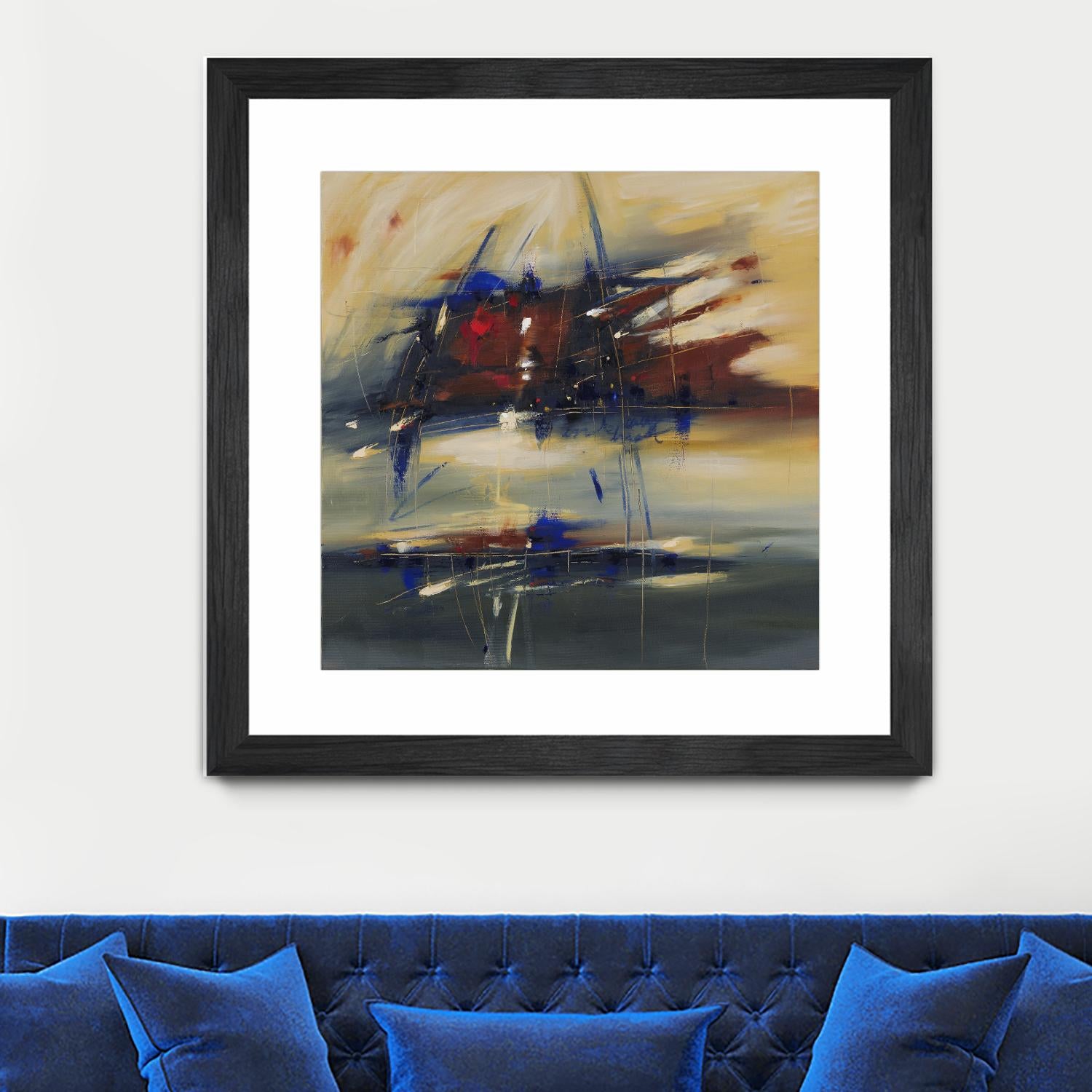 I Carry Your Heart by Cynthia Ligeros on GIANT ART - red abstract