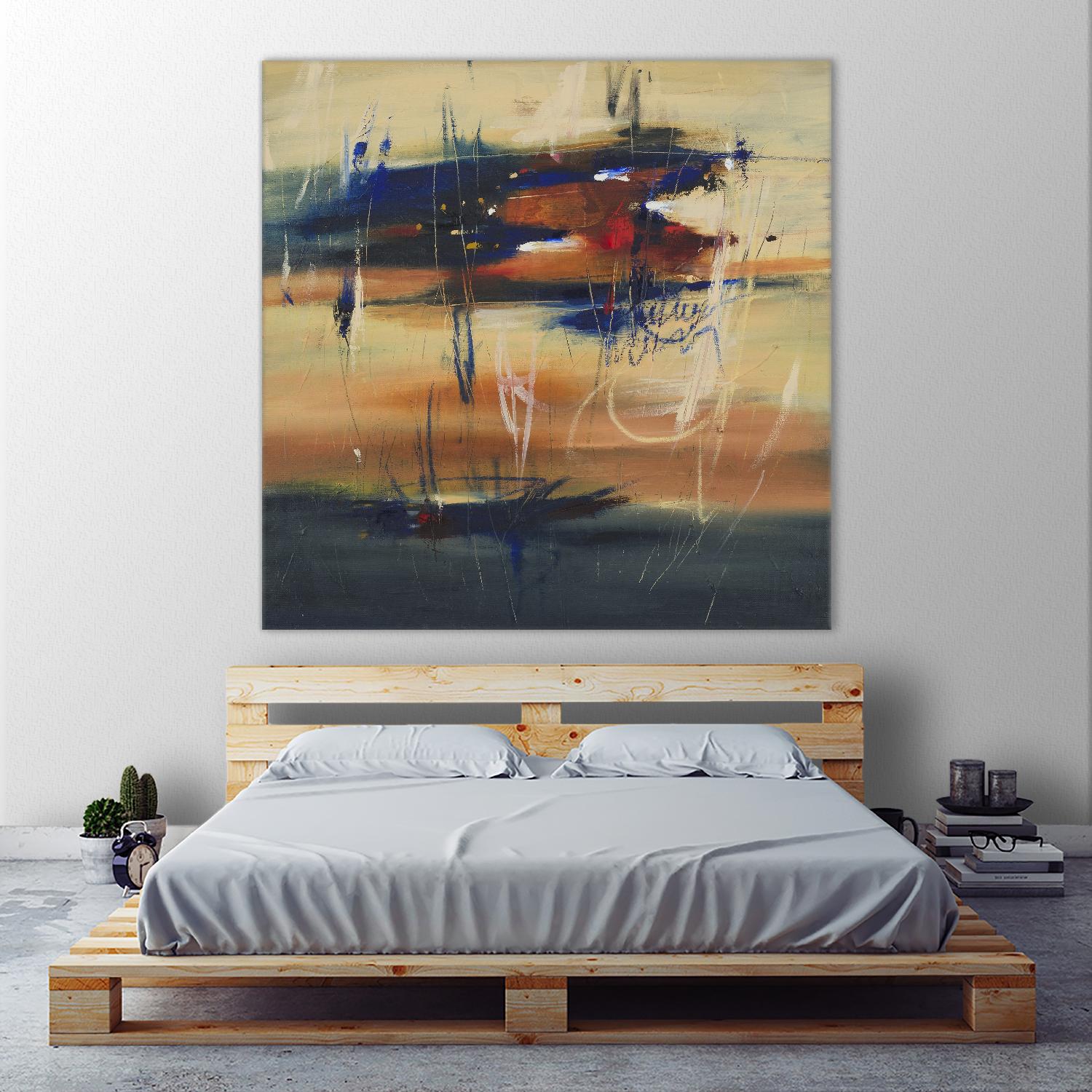 October Dream by Cynthia Ligeros on GIANT ART - red abstract