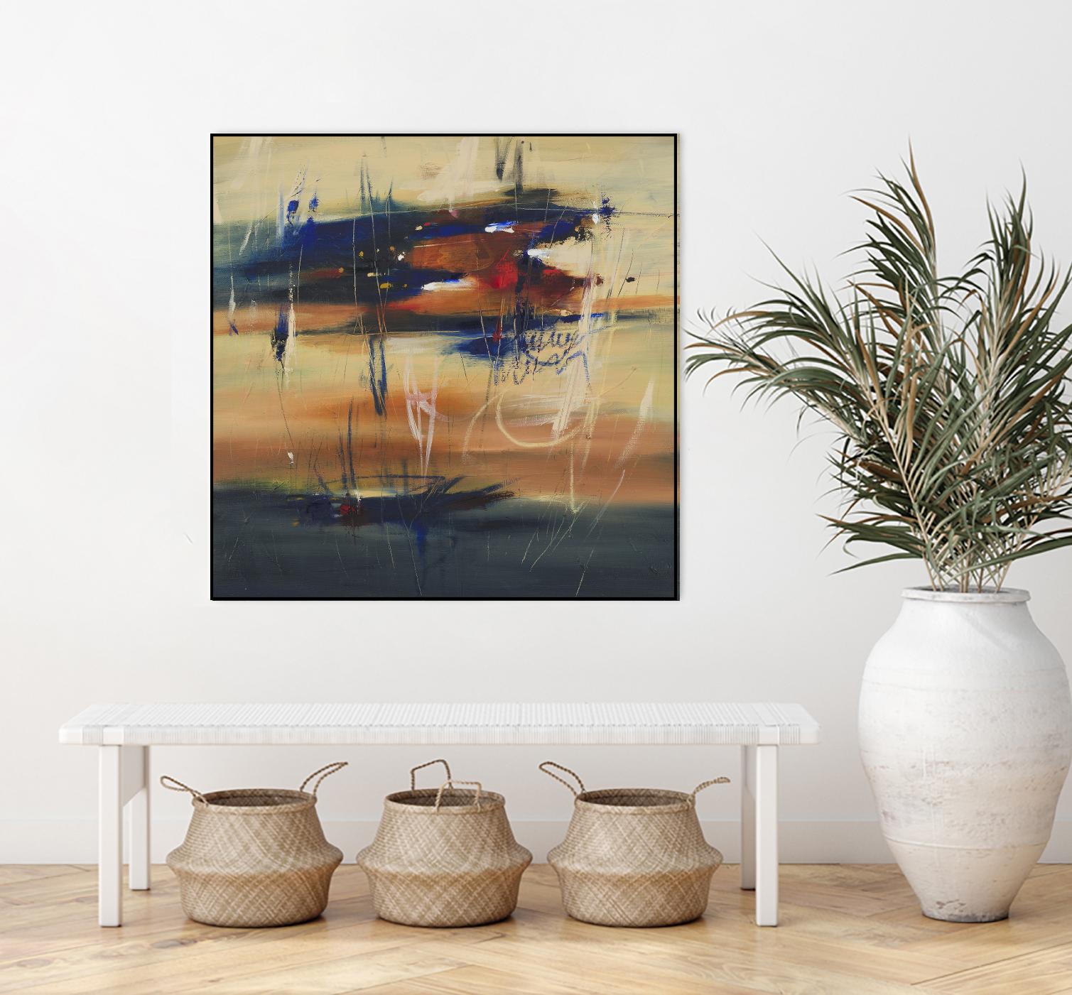 October Dream by Cynthia Ligeros on GIANT ART - red abstract