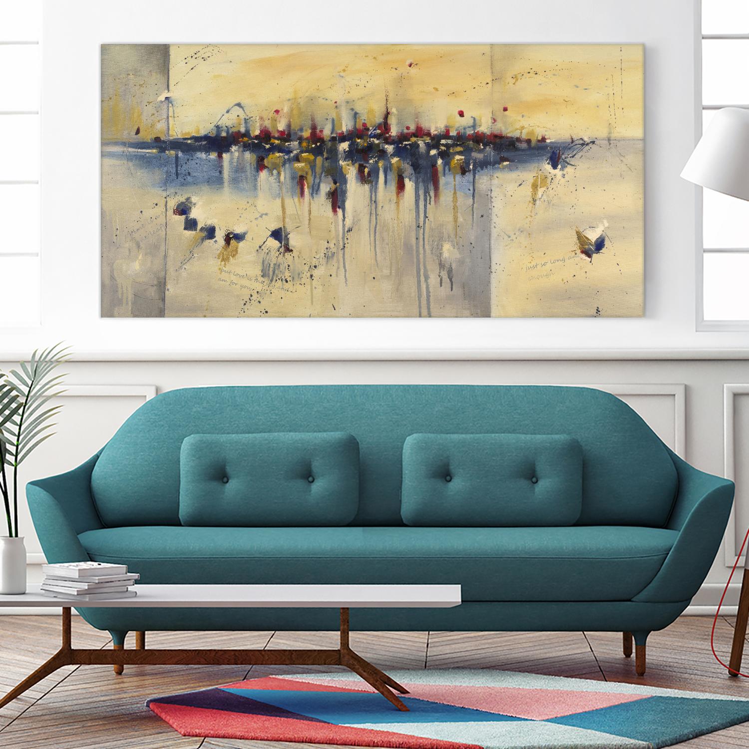 Charade of Desire by Cynthia Ligeros on GIANT ART - red abstract