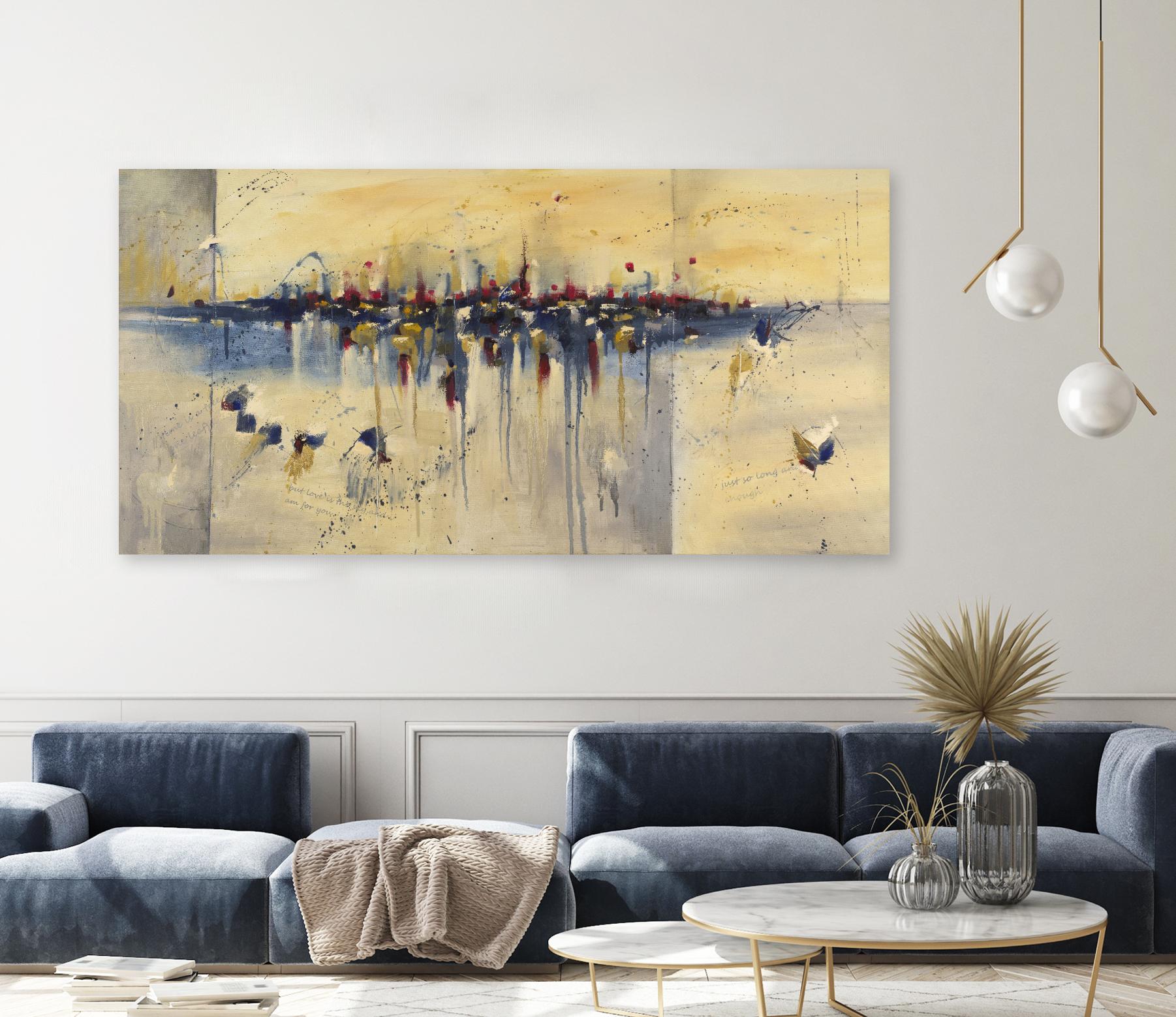 Charade of Desire by Cynthia Ligeros on GIANT ART - red abstract