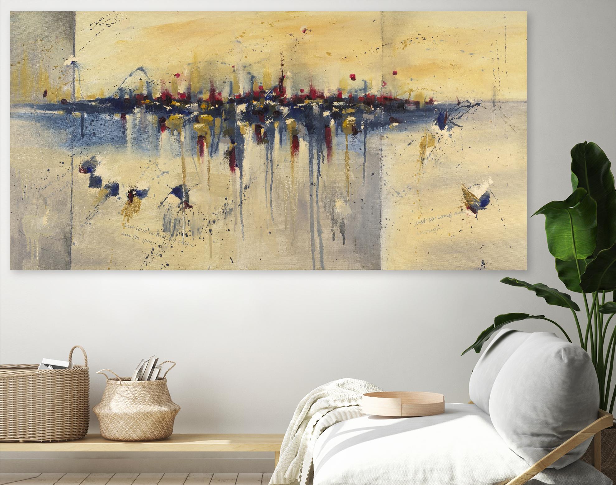 Charade of Desire by Cynthia Ligeros on GIANT ART - red abstract