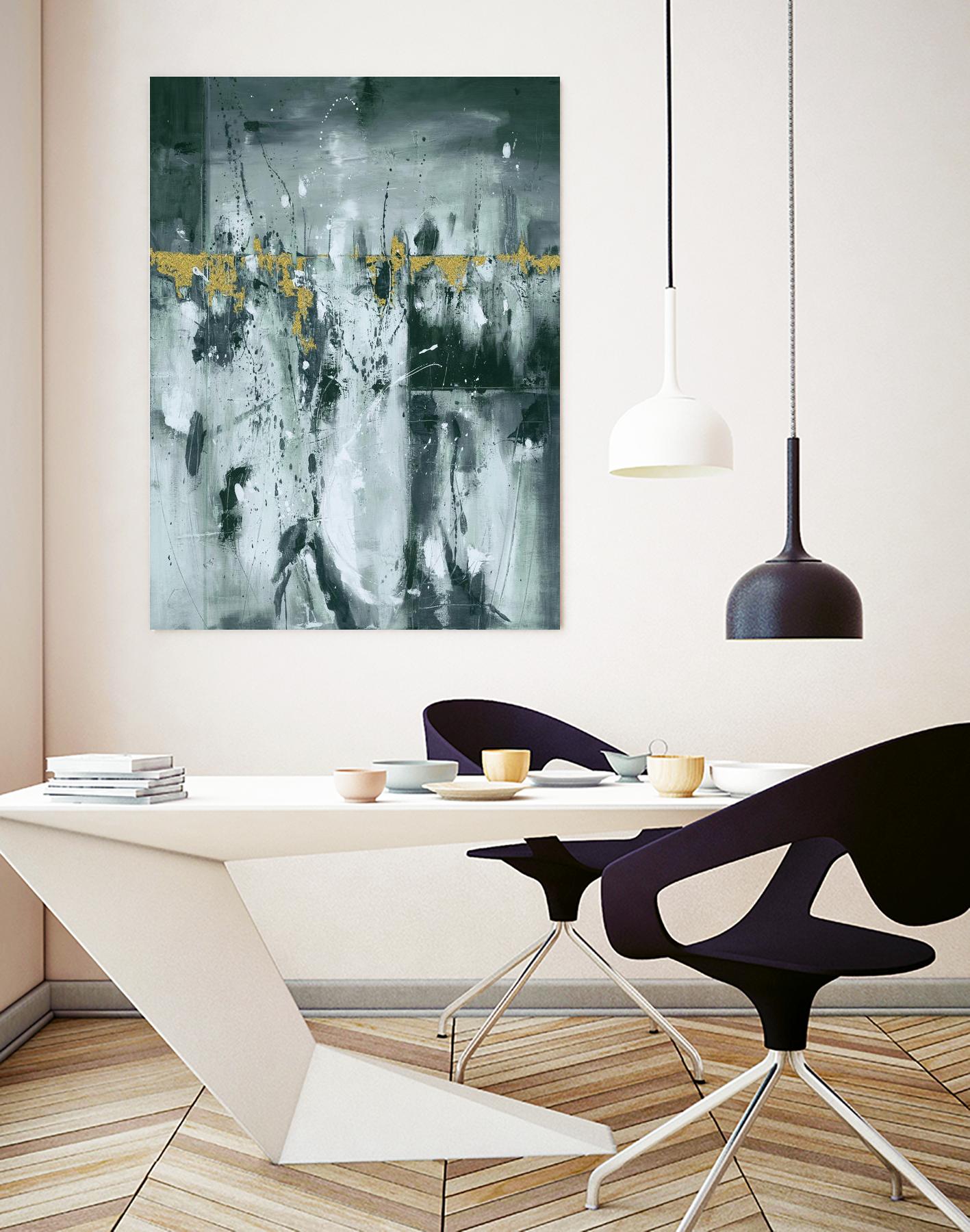 Sweet Sorrow by Cynthia Ligeros on GIANT ART - yellow abstract