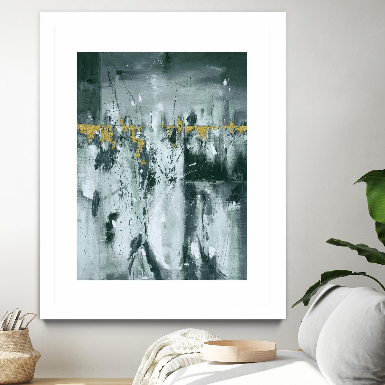 Sweet Sorrow by Cynthia Ligeros on GIANT ART - yellow abstract