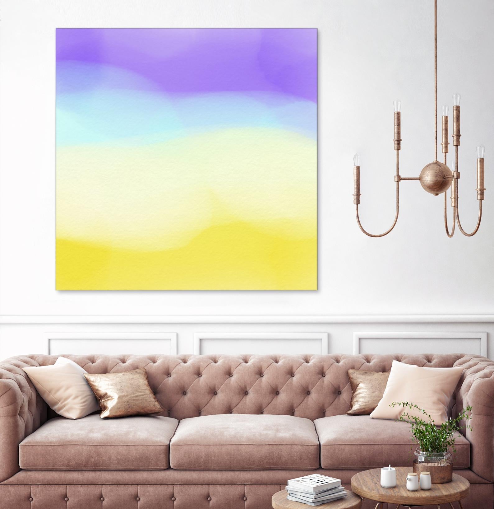 Glowing by Christina Essue on GIANT ART - purple abstract