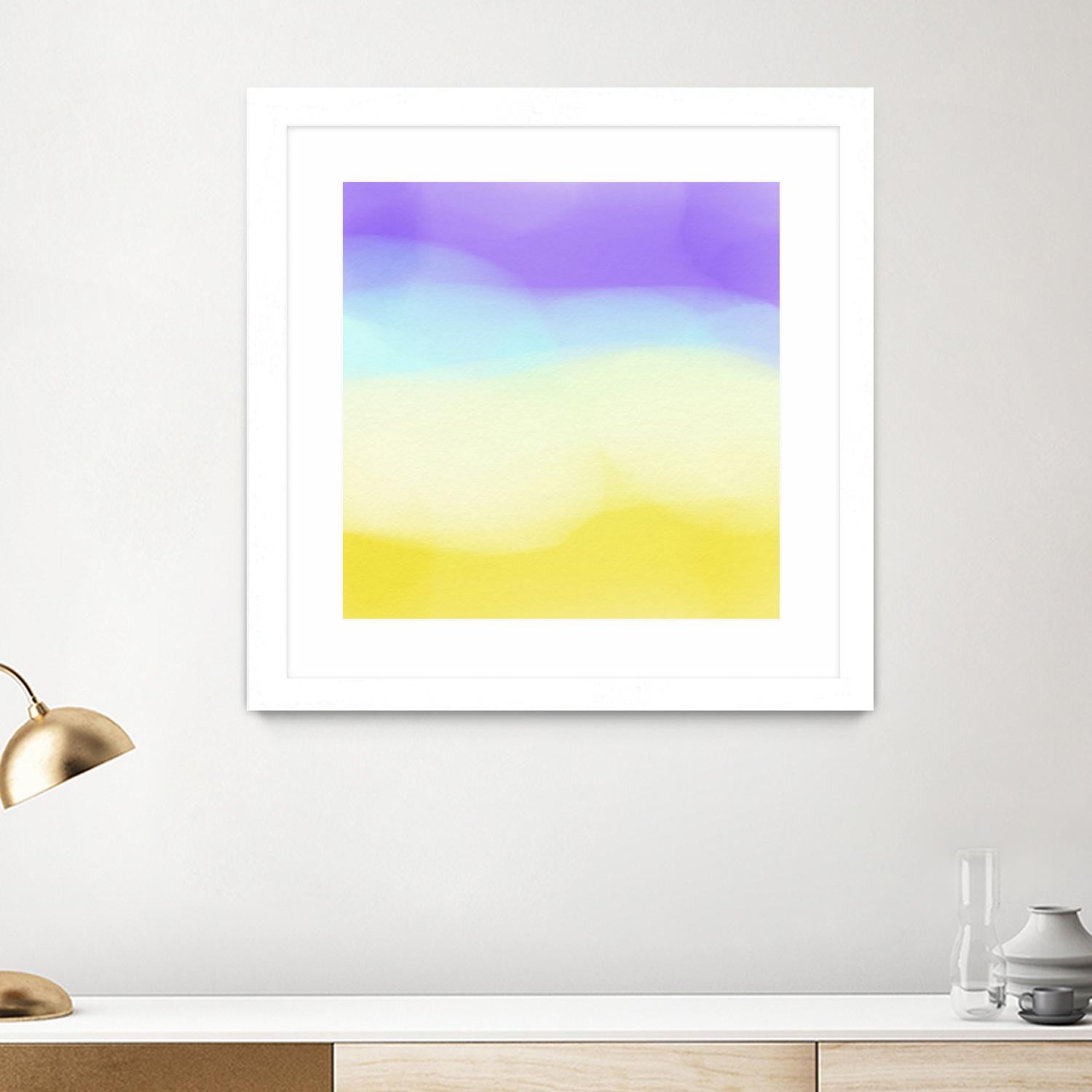 Glowing by Christina Essue on GIANT ART - purple abstract