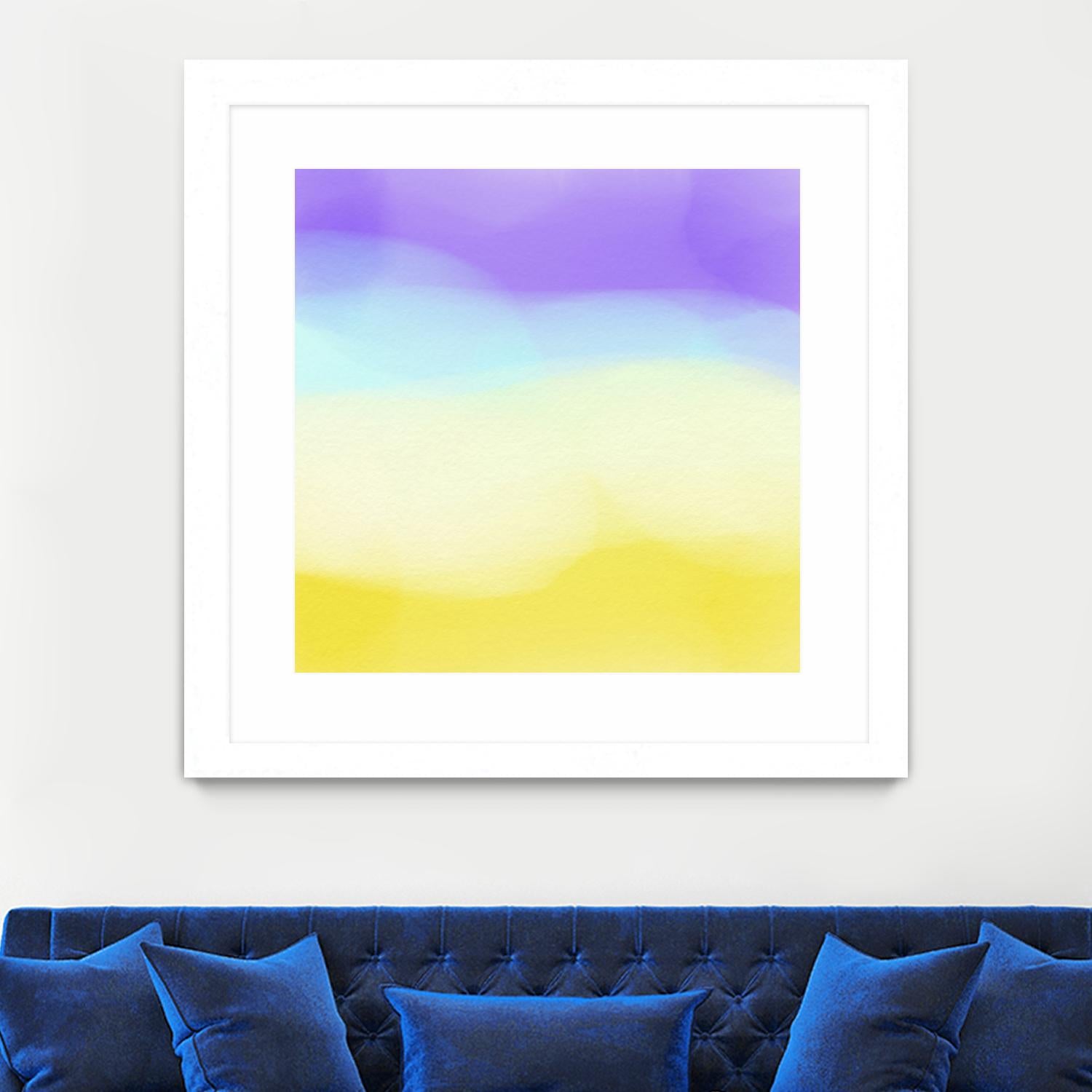 Glowing by Christina Essue on GIANT ART - purple abstract