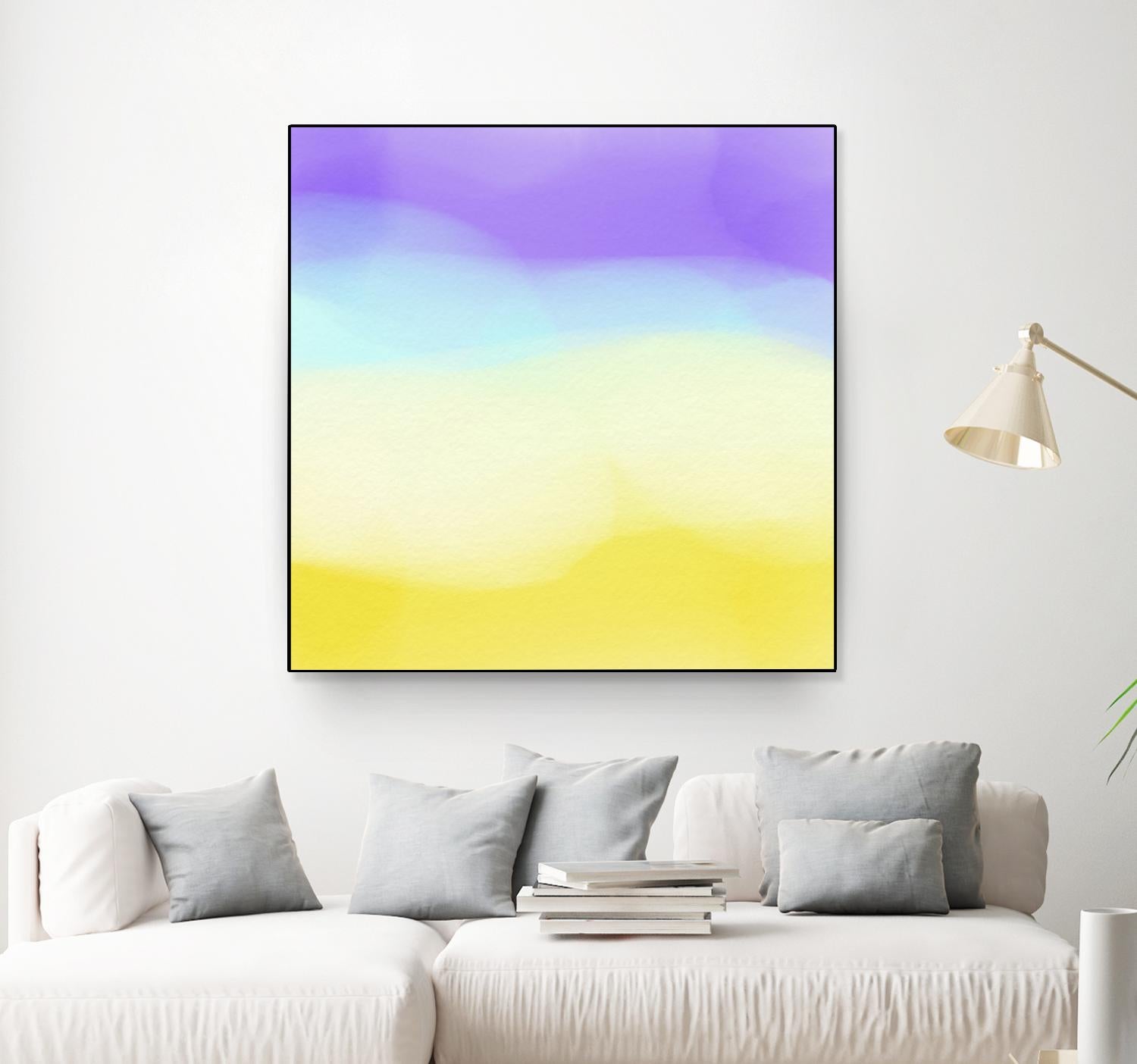Glowing by Christina Essue on GIANT ART - purple abstract