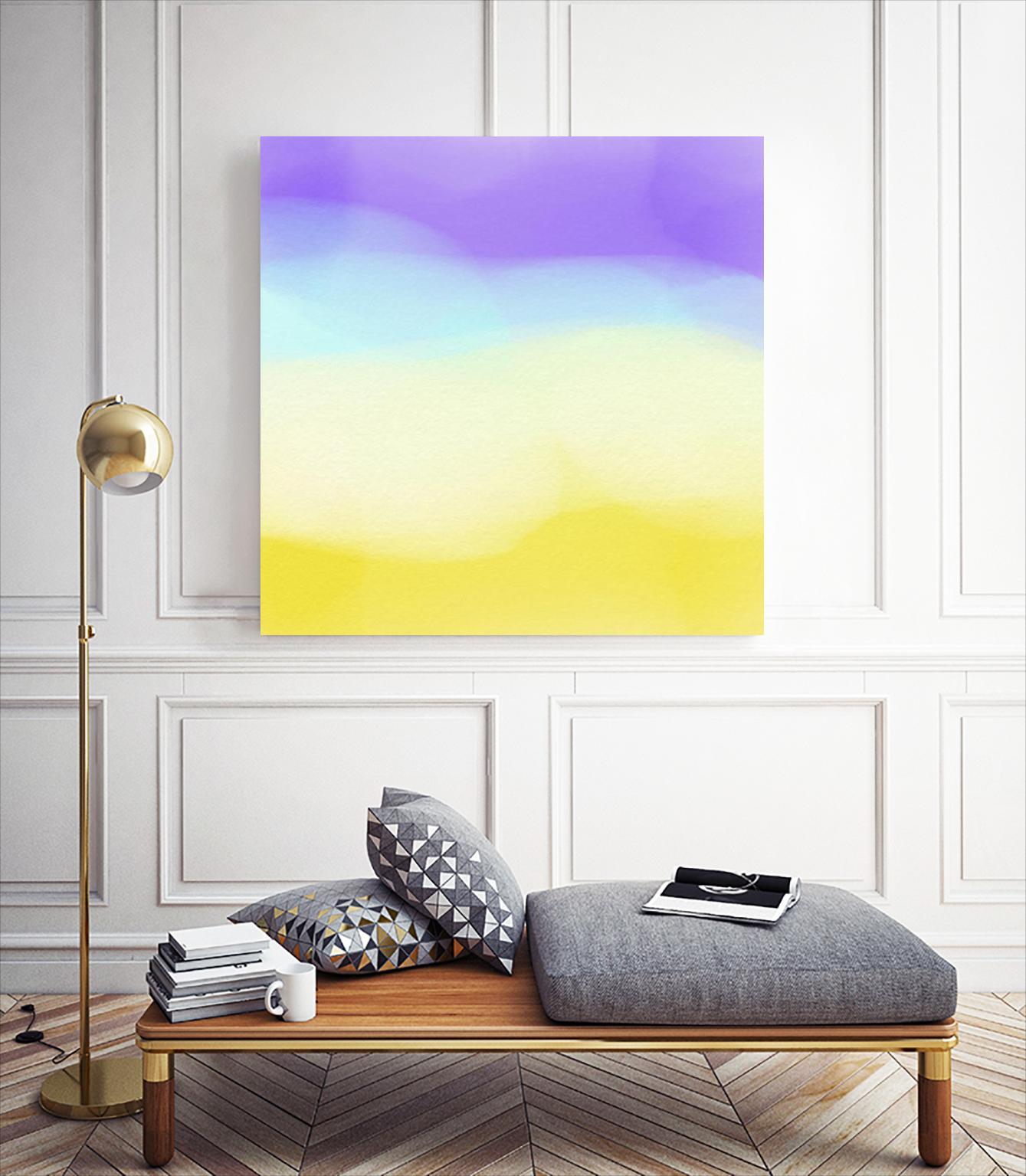 Glowing by Christina Essue on GIANT ART - purple abstract