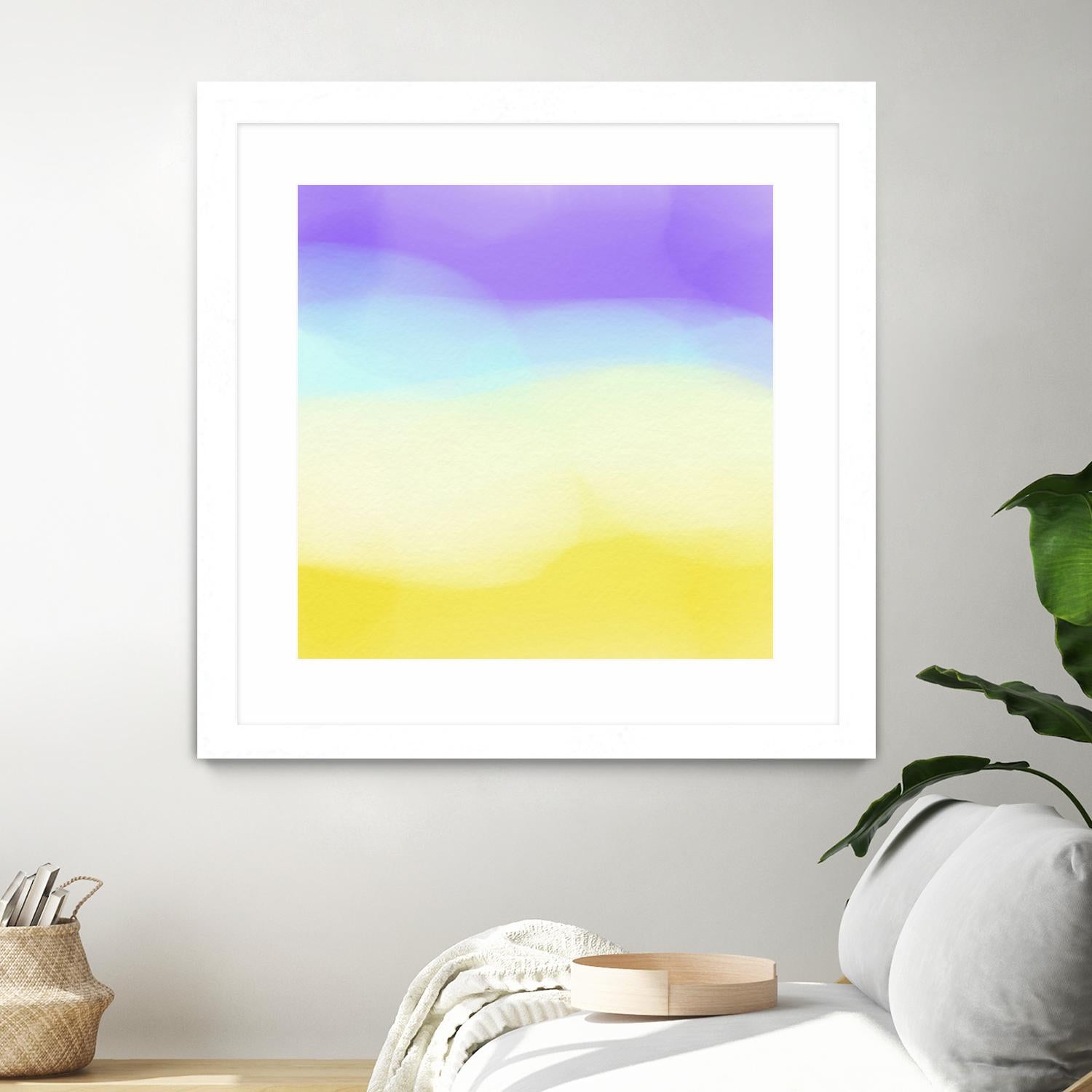 Glowing by Christina Essue on GIANT ART - purple abstract