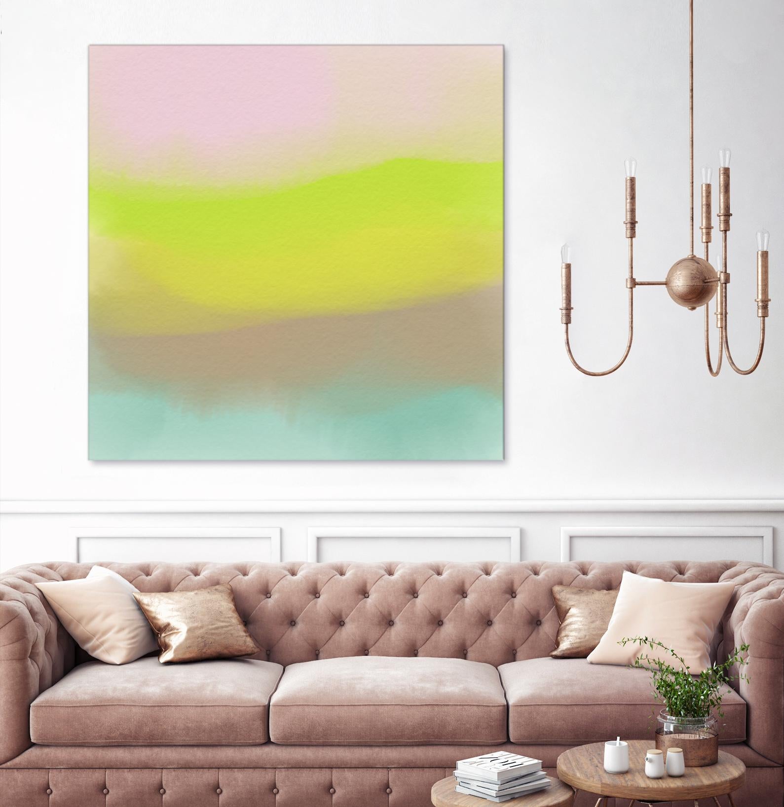 Echo by Christina Essue on GIANT ART - pink abstract