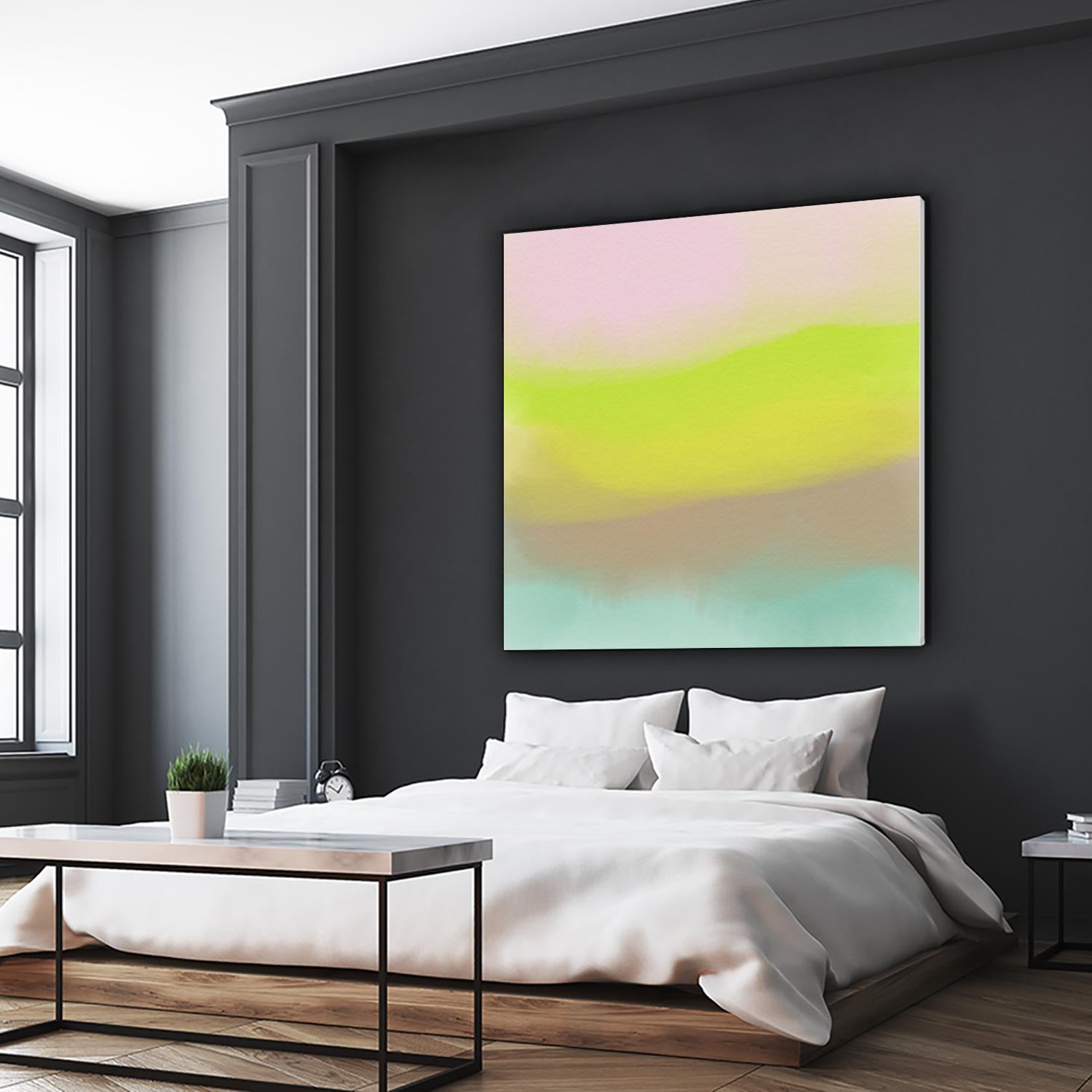 Echo by Christina Essue on GIANT ART - pink abstract